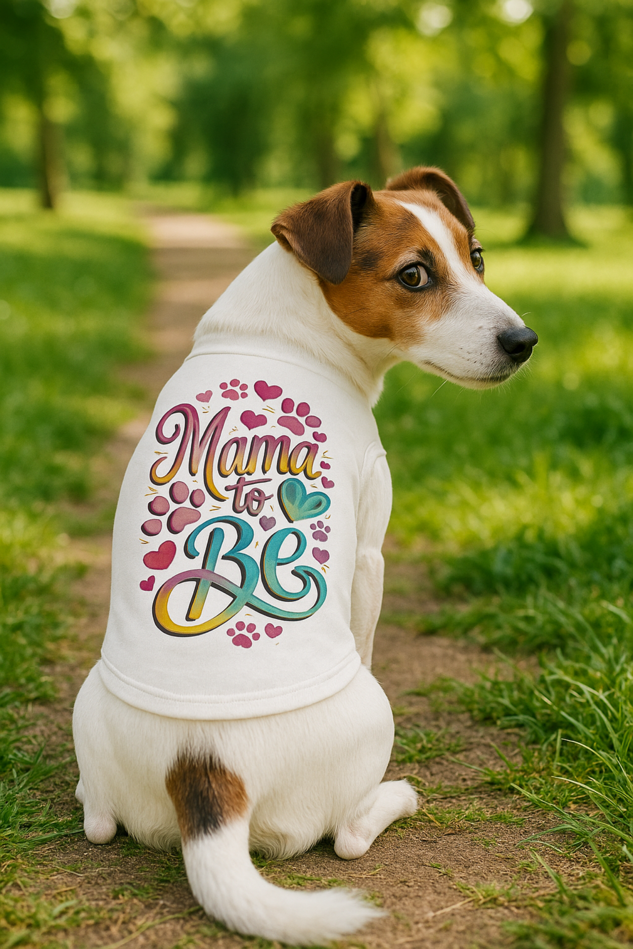"Mama to be Pet" Tank Top - Adorable Dog Apparel for Dog Lovers, Cute Gifts for Pet Owners, Pet Clothing product thumbnail image "Mama to be Pet" Tank Top - Adorable Dog Apparel for Dog Lovers, Cute Gifts for Pet Owners, Pet Clothing product thumbnail image