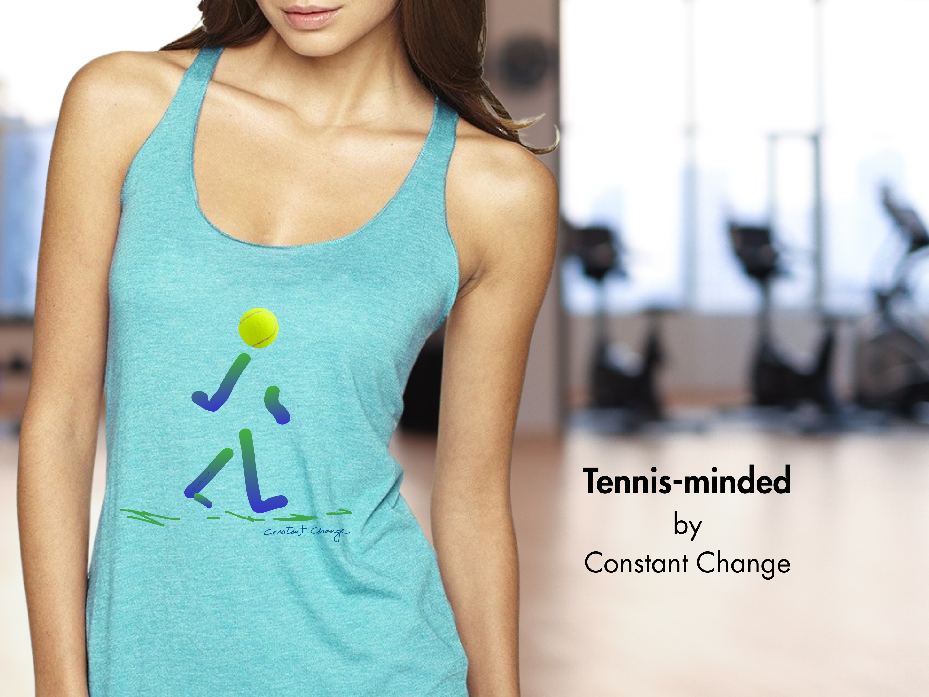 Playful Fitness Tank Top, Casual Activewear for Women, Sports Tank, Summer Workout Top, Gift for Tennis Lovers, Tennis related Tee product thumbnail image Playful Fitness Tank Top, Casual Activewear for Women, Sports Tank, Summer Workout Top, Gift for Tennis Lovers, Tennis related Tee product thumbnail image