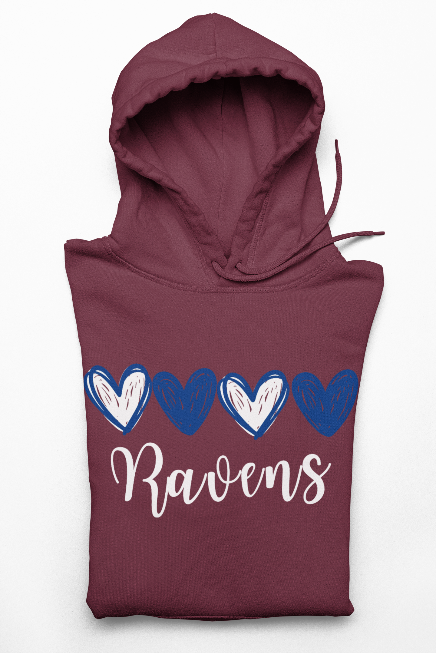 Ravens Heart Hoodie - RMS 3 colors product thumbnail image
