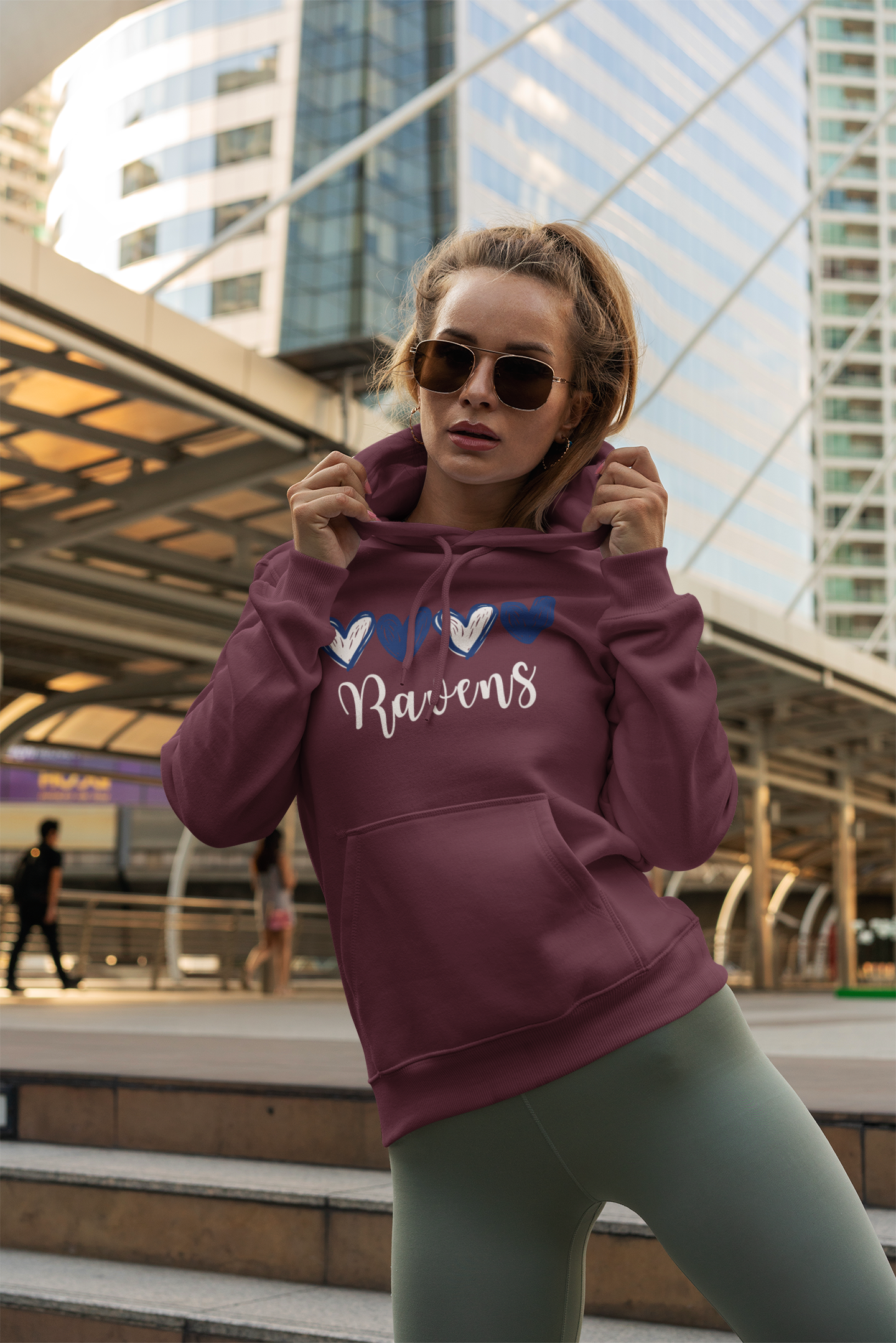 Ravens Heart Hoodie - RMS 3 colors