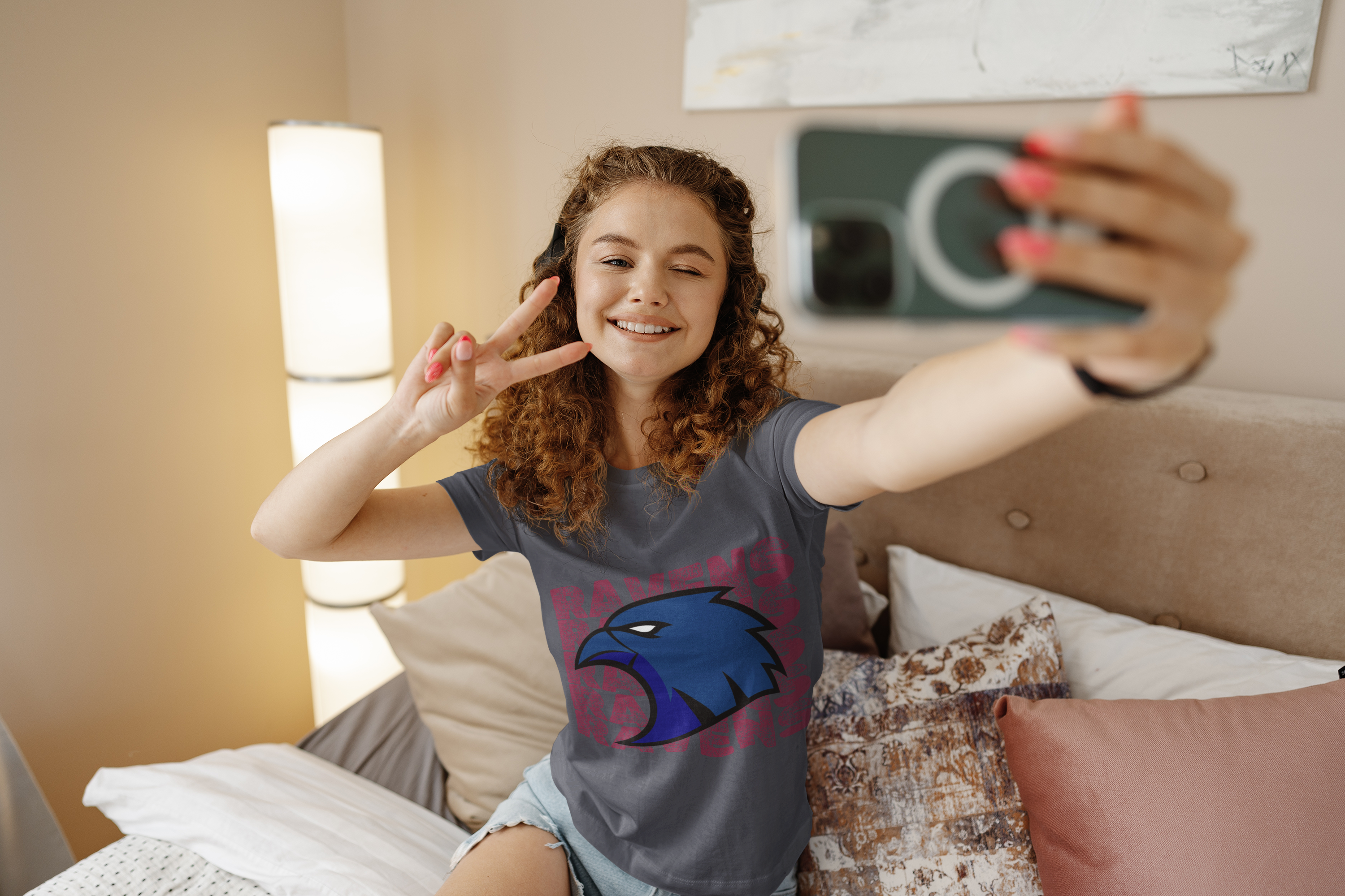 Ravens Spirit T-Shirt - Rice Middle School - 3 color Choices product thumbnail image Ravens Spirit T-Shirt - Rice Middle School - 3 color Choices product thumbnail image