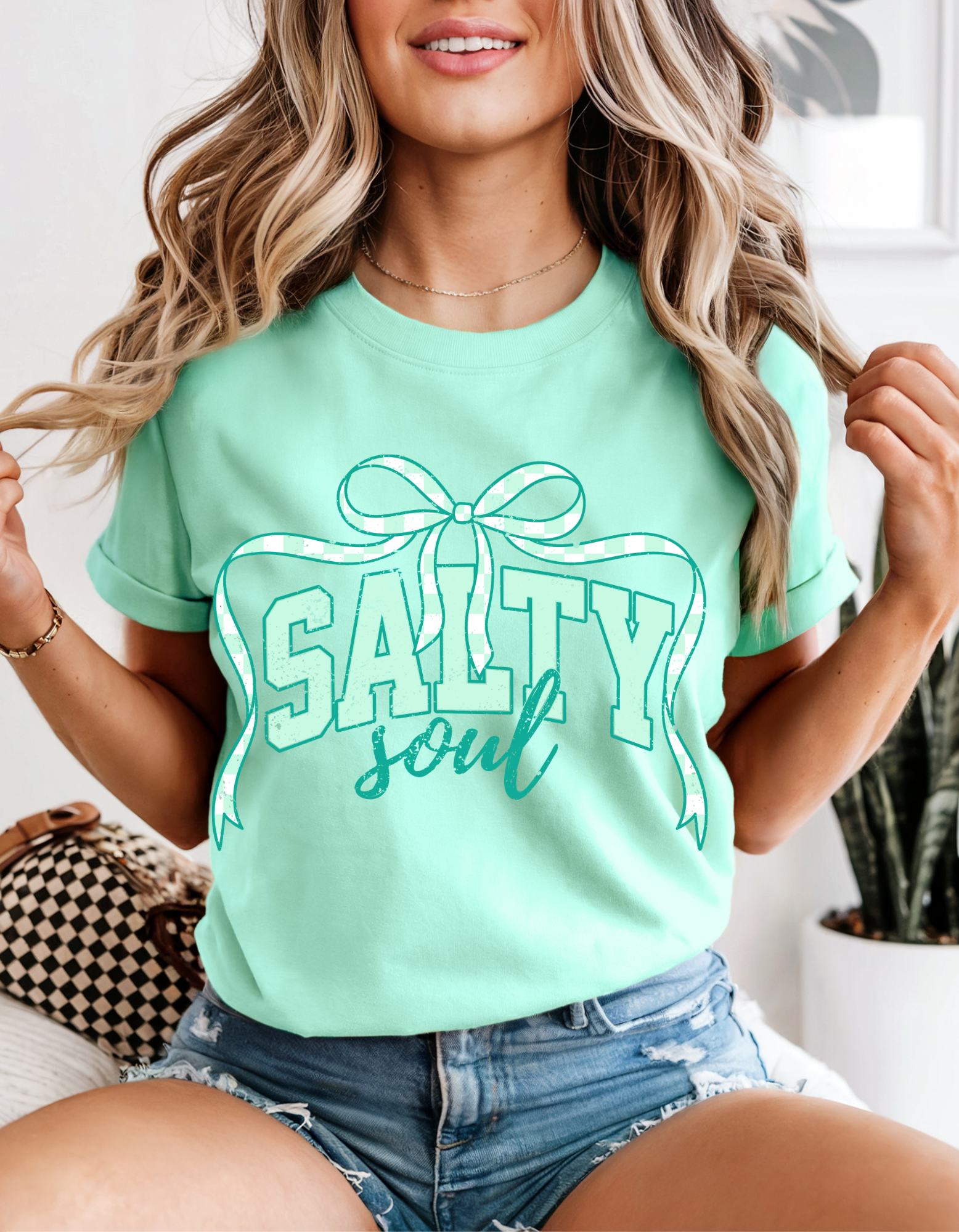 Salty Soul T-shirt, Perfect for Beach Lovers, Casual Summer Vibes, Gift for Surfers, Vacation Tee, Coastal Spirit Apparel Salty Soul T-shirt, Perfect for Beach Lovers, Casual Summer Vibes, Gift for Surfers, Vacation Tee, Coastal Spirit Apparel