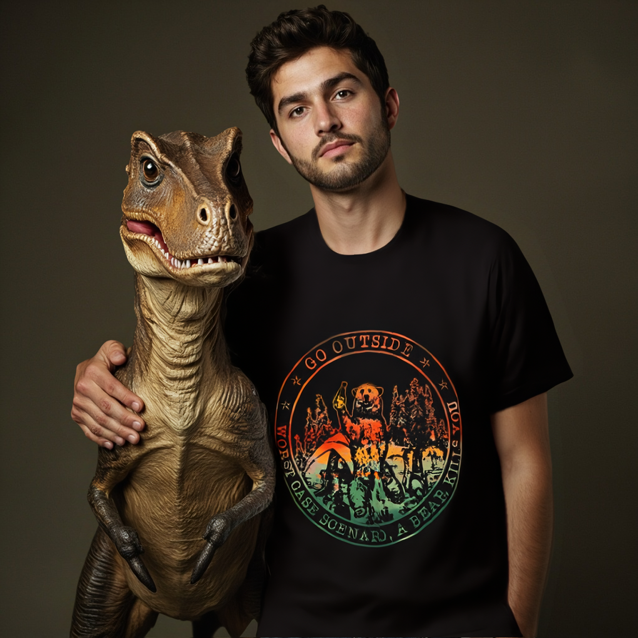 Go Outside Sarcasm Tee Unisex Go Outside Sarcasm Tee Unisex