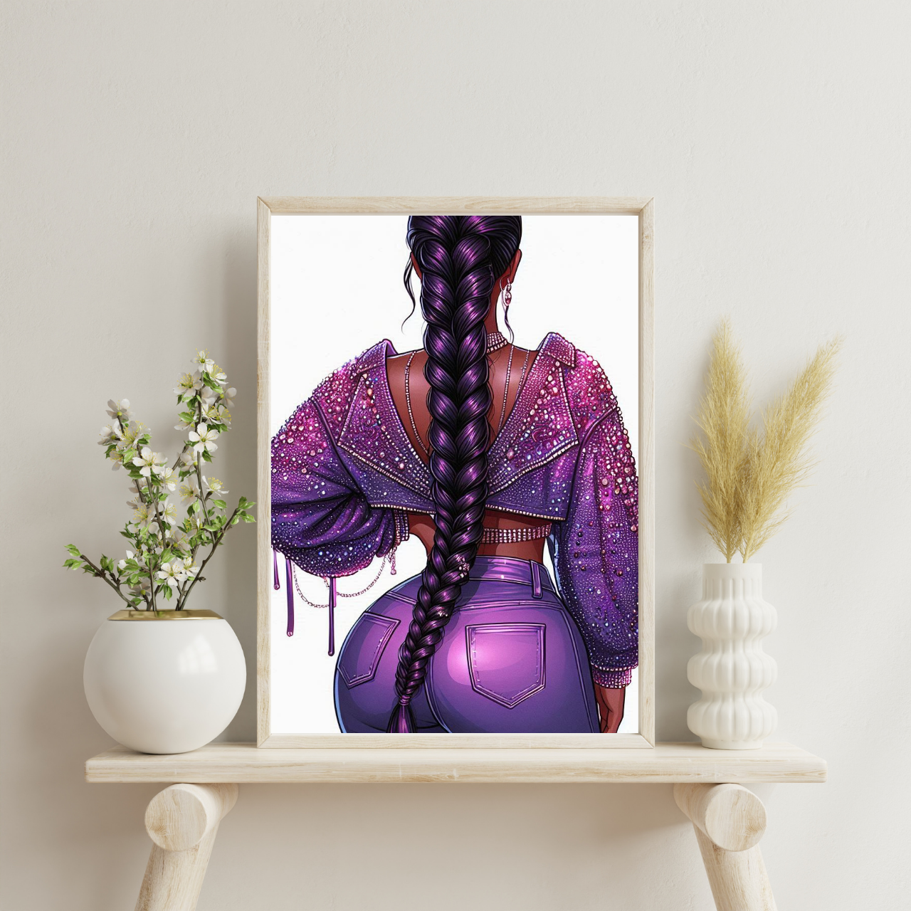 Stylish Fine Art Posters for Chic Home Decor, Fashion Wall Art, Unique Gift for Her, Trendy Art Prints, Modern Interior Decor