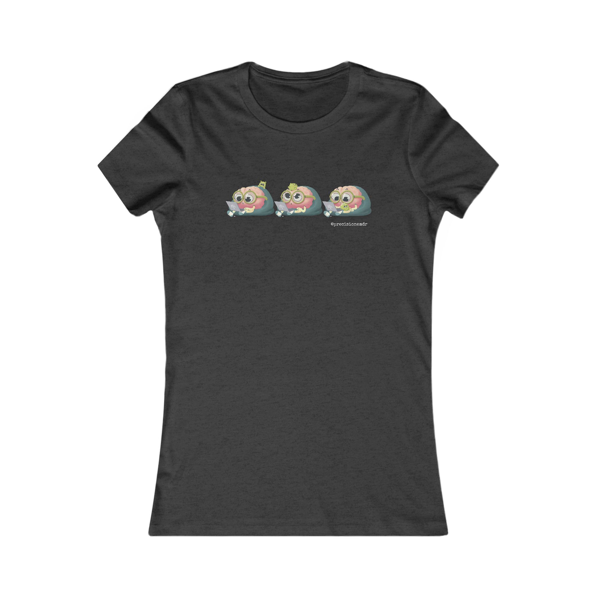 PEAbody &amp; PEAtie On a Roll Fitted Tee