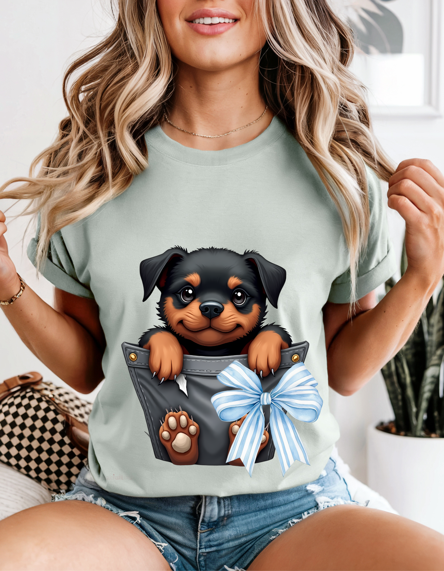 Adorable Rottweiler Puppy T-shirt, Dog Lover Gift, Pet Owner Apparel, Animal Lover Tee, Funny Pet Shirt product thumbnail image Adorable Rottweiler Puppy T-shirt, Dog Lover Gift, Pet Owner Apparel, Animal Lover Tee, Funny Pet Shirt product thumbnail image