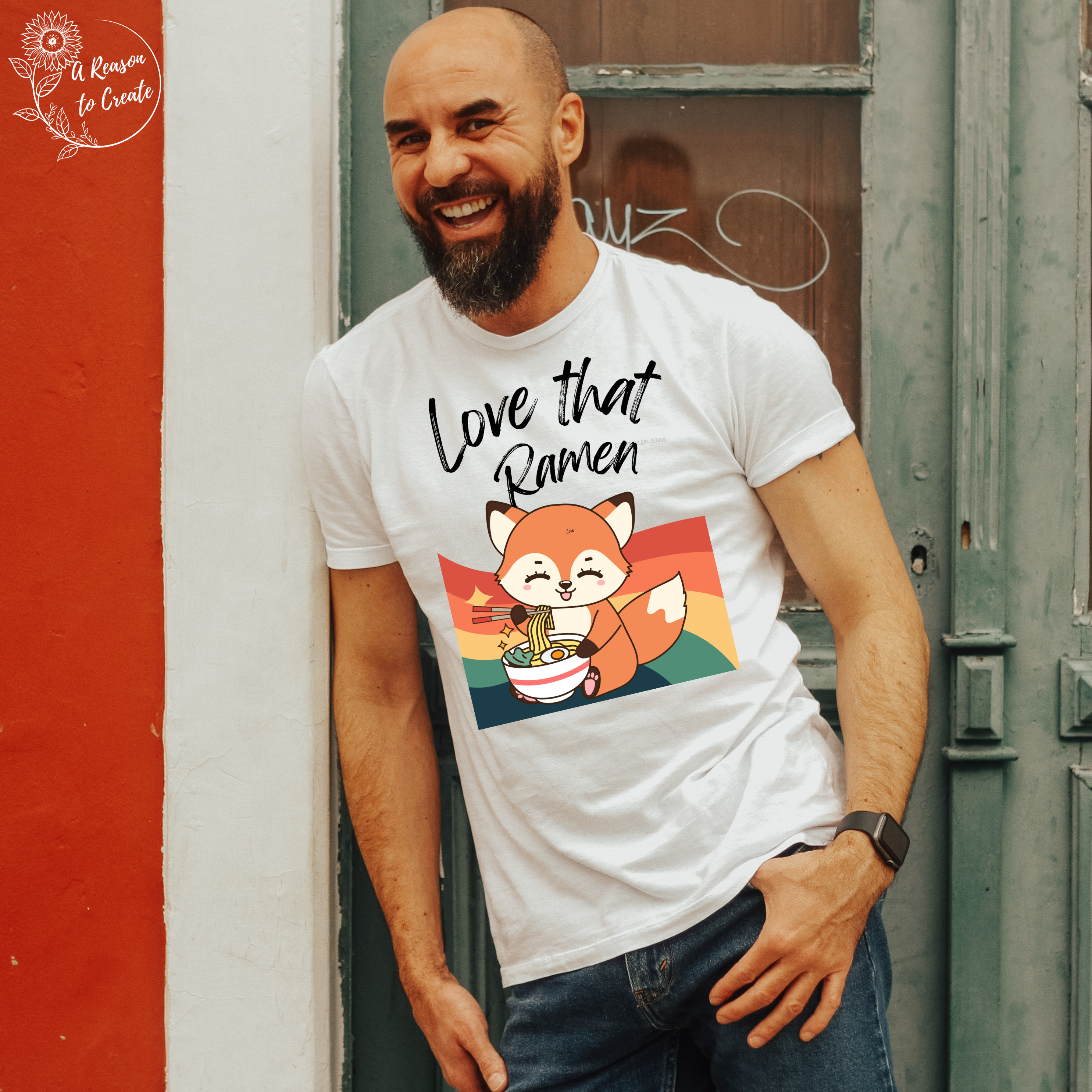 Cute Ramen Lover T-Shirt, Funny Foodie Tee, Unisex Graphic T-Shirt, Gift for Food Lovers, Anime Inspired Shirt, Casual Wear product thumbnail image