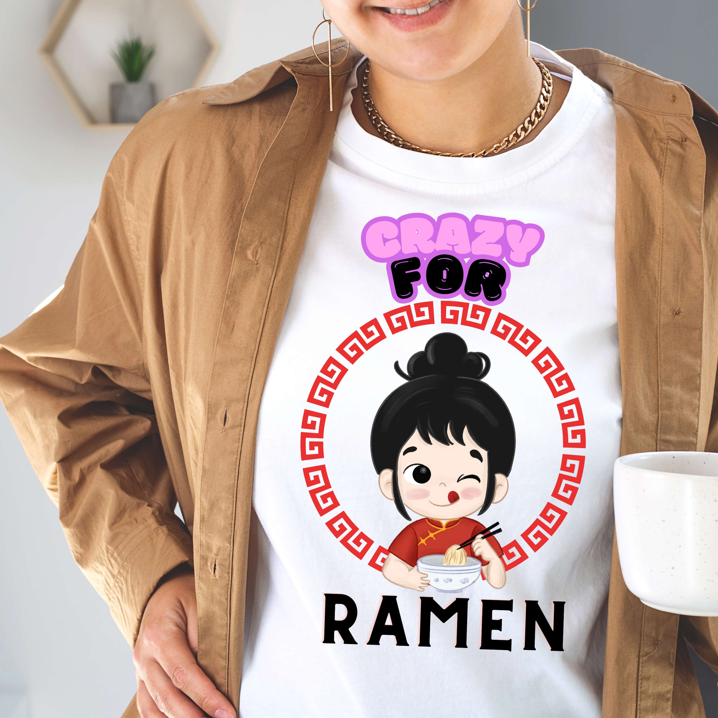 Cute Ramen Lover T-Shirt, Graphic Tee for Foodies, Cozy Unisex Shirt, Gifts for Anime Fans, Casual Wear, Statement Apparel product thumbnail image Cute Ramen Lover T-Shirt, Graphic Tee for Foodies, Cozy Unisex Shirt, Gifts for Anime Fans, Casual Wear, Statement Apparel product thumbnail image