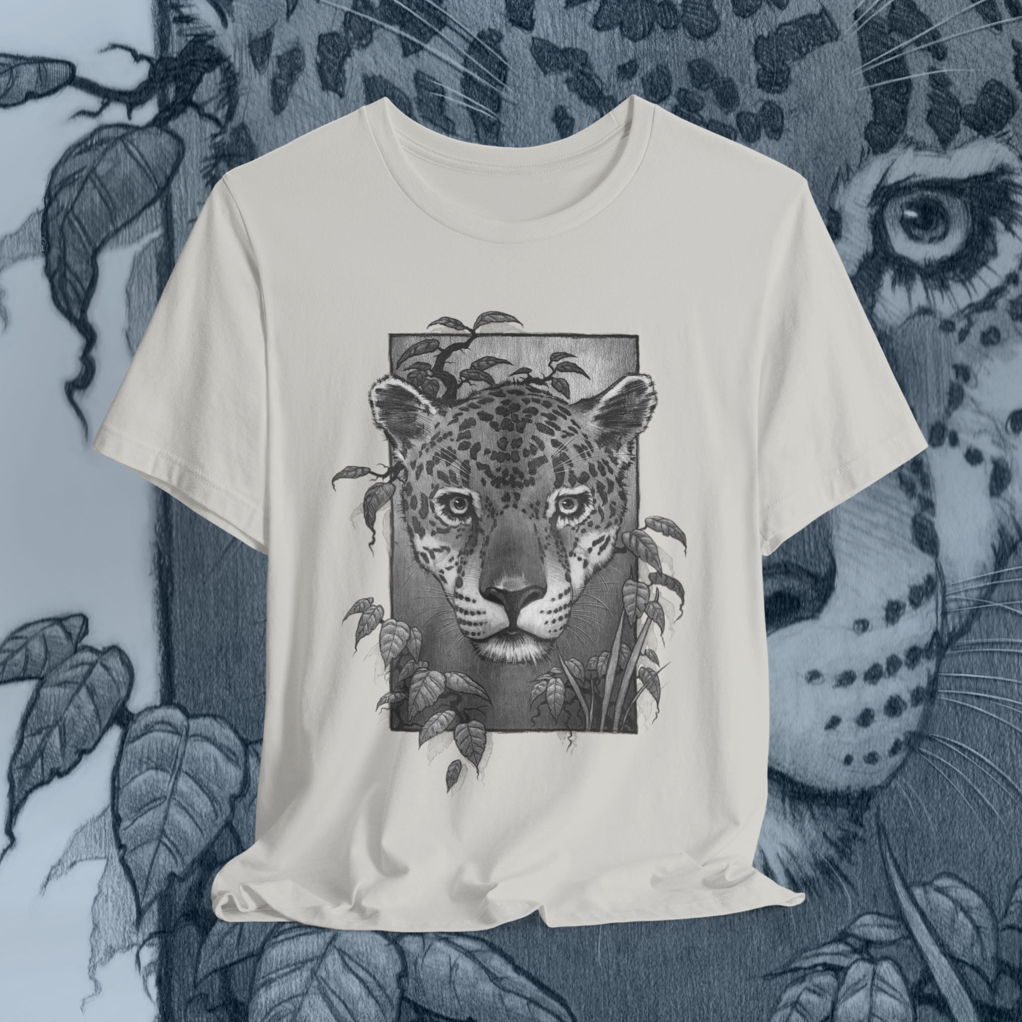 Brazilian Jaguar Drawing Unisex Jersey Short Sleeve Tee Brazilian Jaguar Drawing Unisex Jersey Short Sleeve Tee