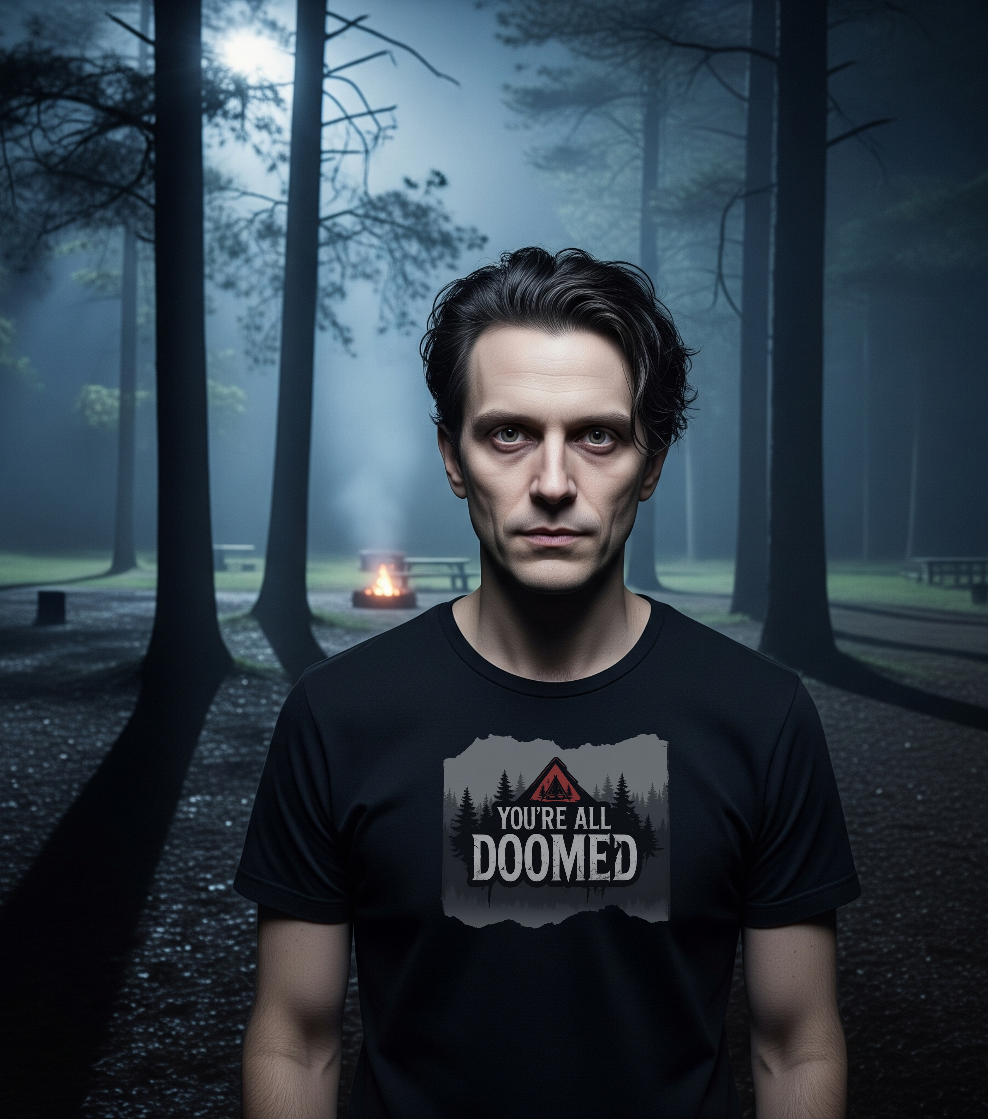 "You’re All Doomed." Tee product thumbnail image "You’re All Doomed." Tee product thumbnail image