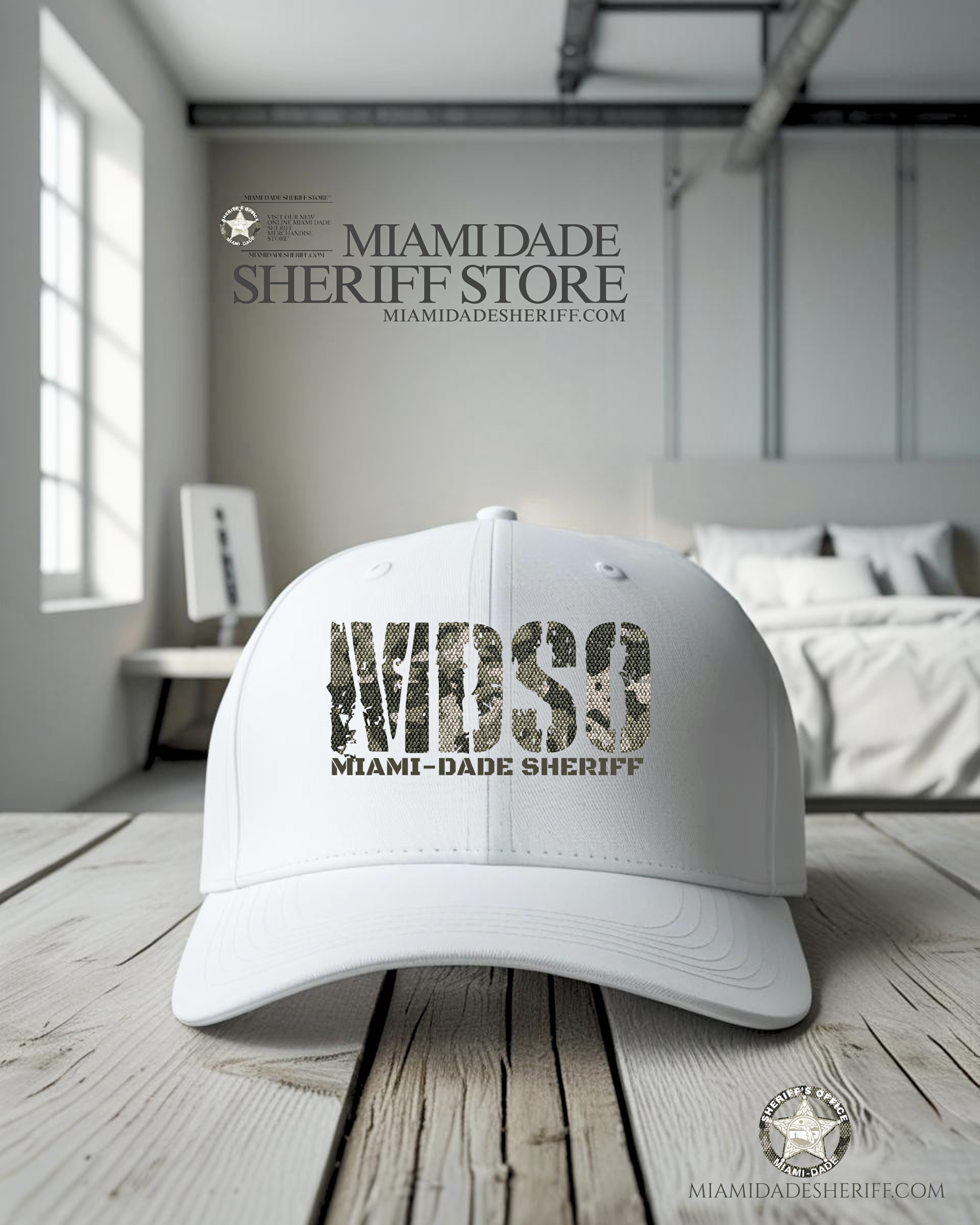 MIAMI DADE SHERIFF BASEBALL CAP 