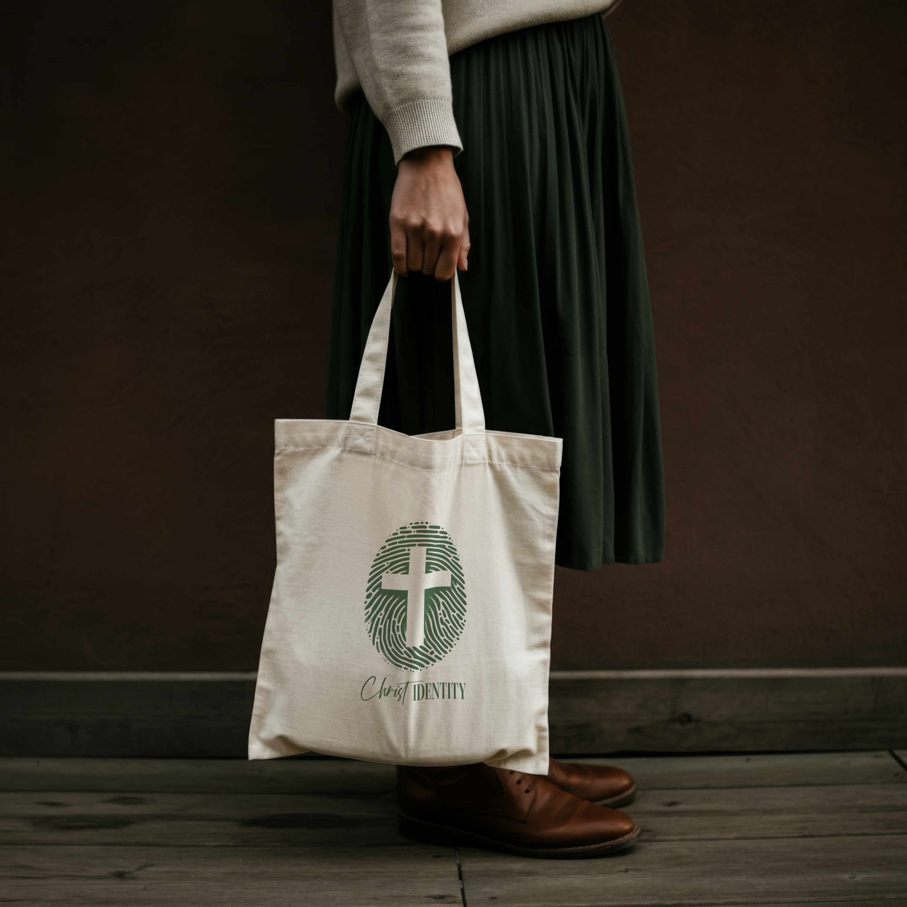 Tote Bag - Christ Identity Design product thumbnail image