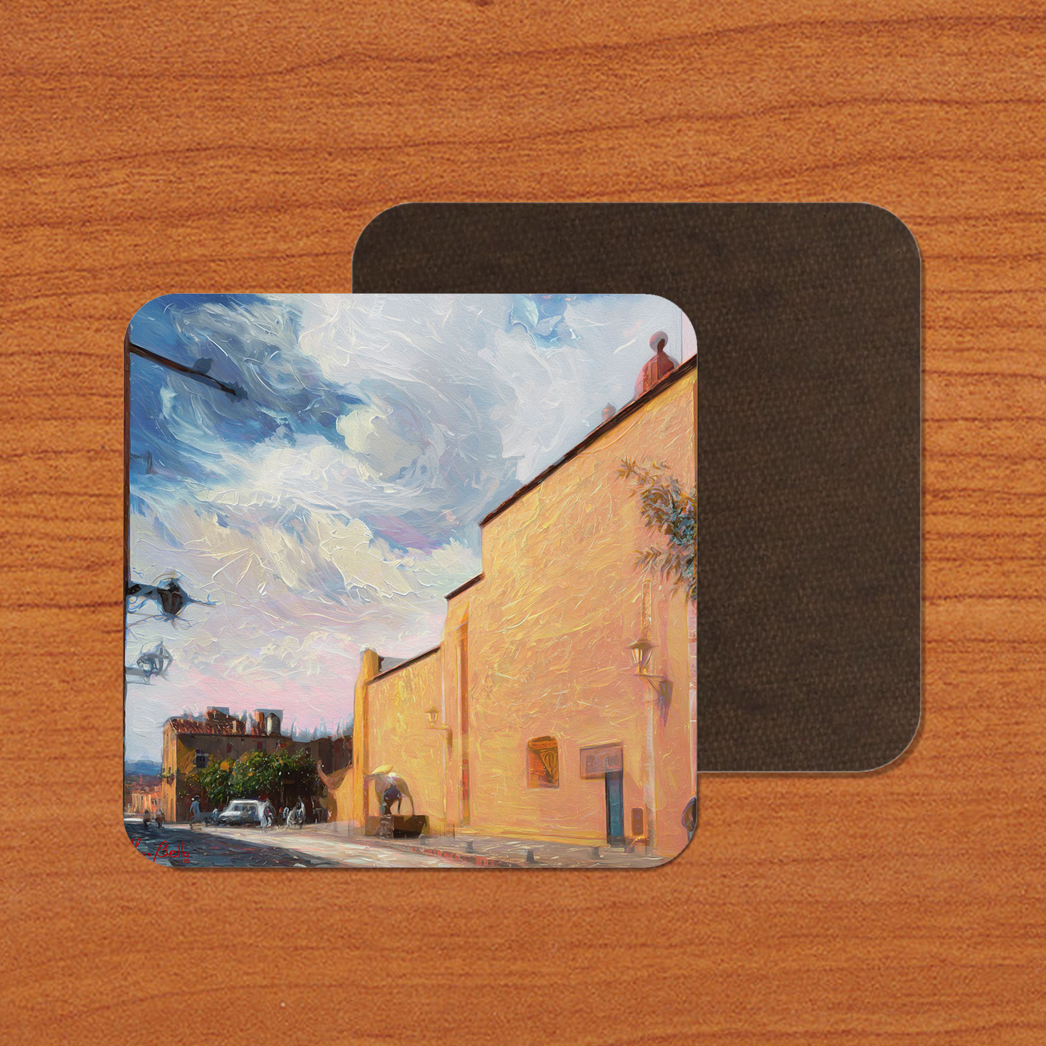 Centro Cultural Ignacio Ramirez 02 on Artistic House Coaster