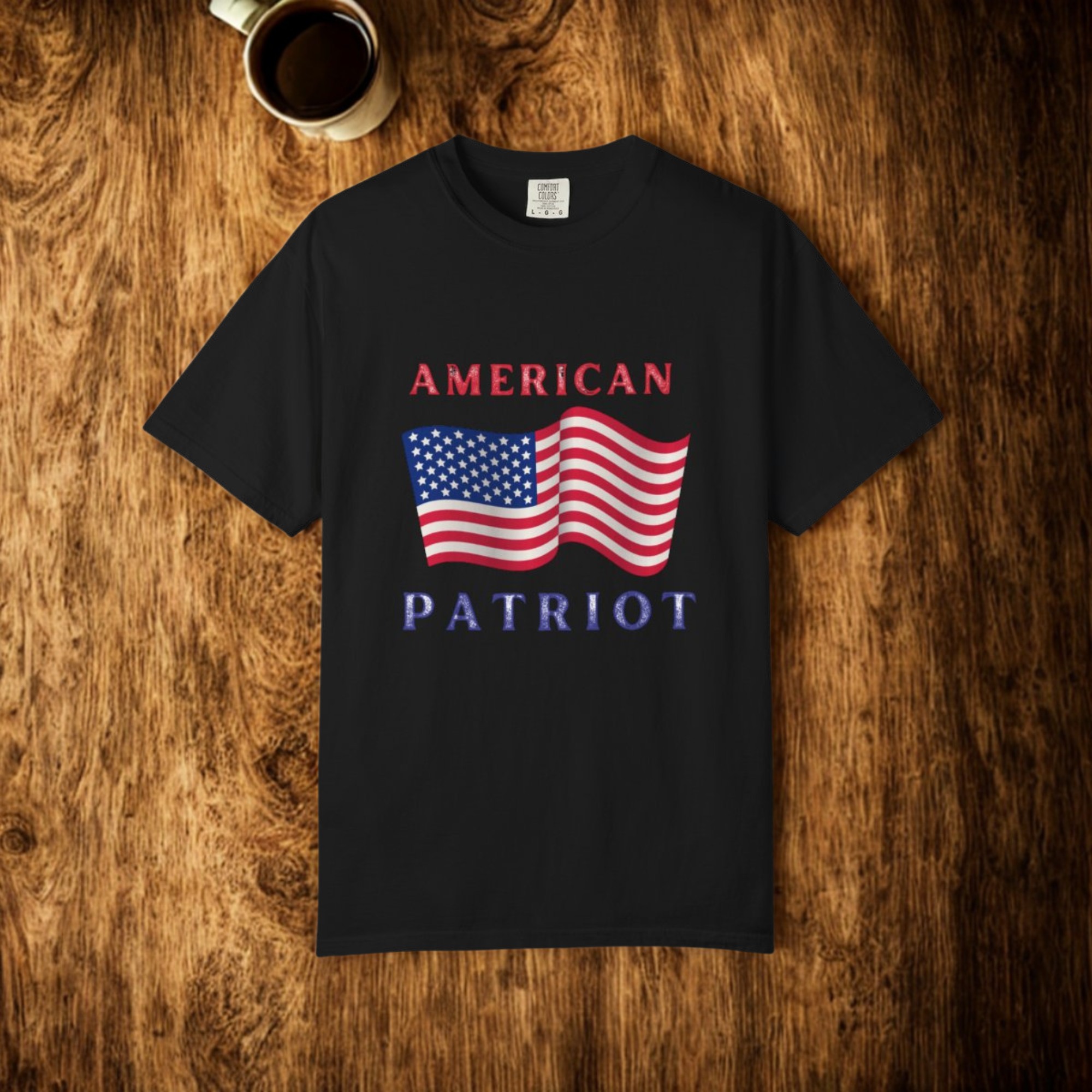 American Patriot T-Shirt, Unisex Cotton Tee, July 4th Outfit, Memorial Day Shirt, USA Pride Apparel product thumbnail image American Patriot T-Shirt, Unisex Cotton Tee, July 4th Outfit, Memorial Day Shirt, USA Pride Apparel product thumbnail image