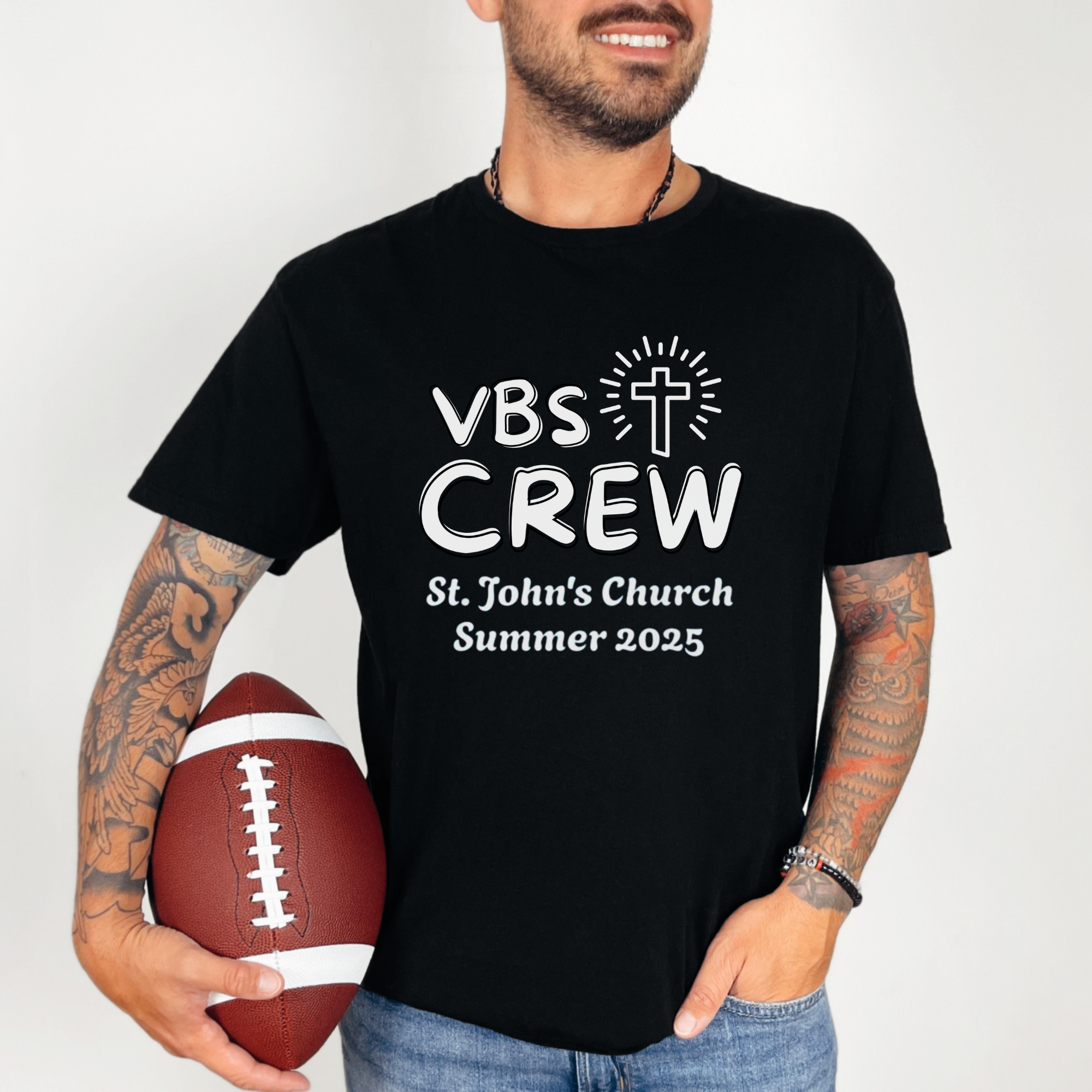 Custom VBS Crew Shirt, Vacation Bible School T-shirt, VBS Unisex Tee, Church VBS Shirts, Personalized Vbs Group Shirts, Church Group Tshirts product thumbnail image