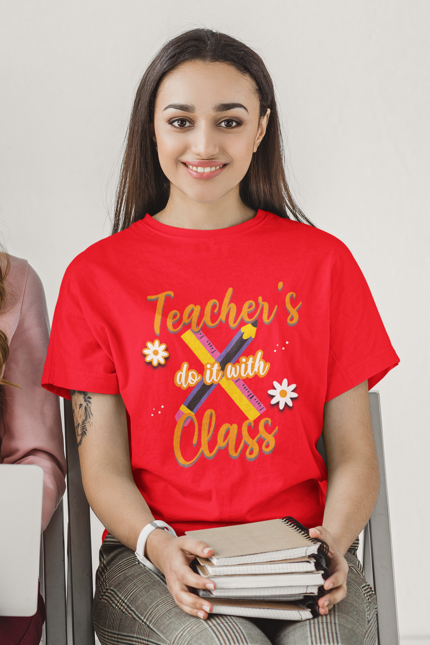 Teacher's do it with Class T-Shirt, Cute Teacher Gift, Teacher Back to School Tee, Teacher Appreciation Day, Teacher Classroom Outfit