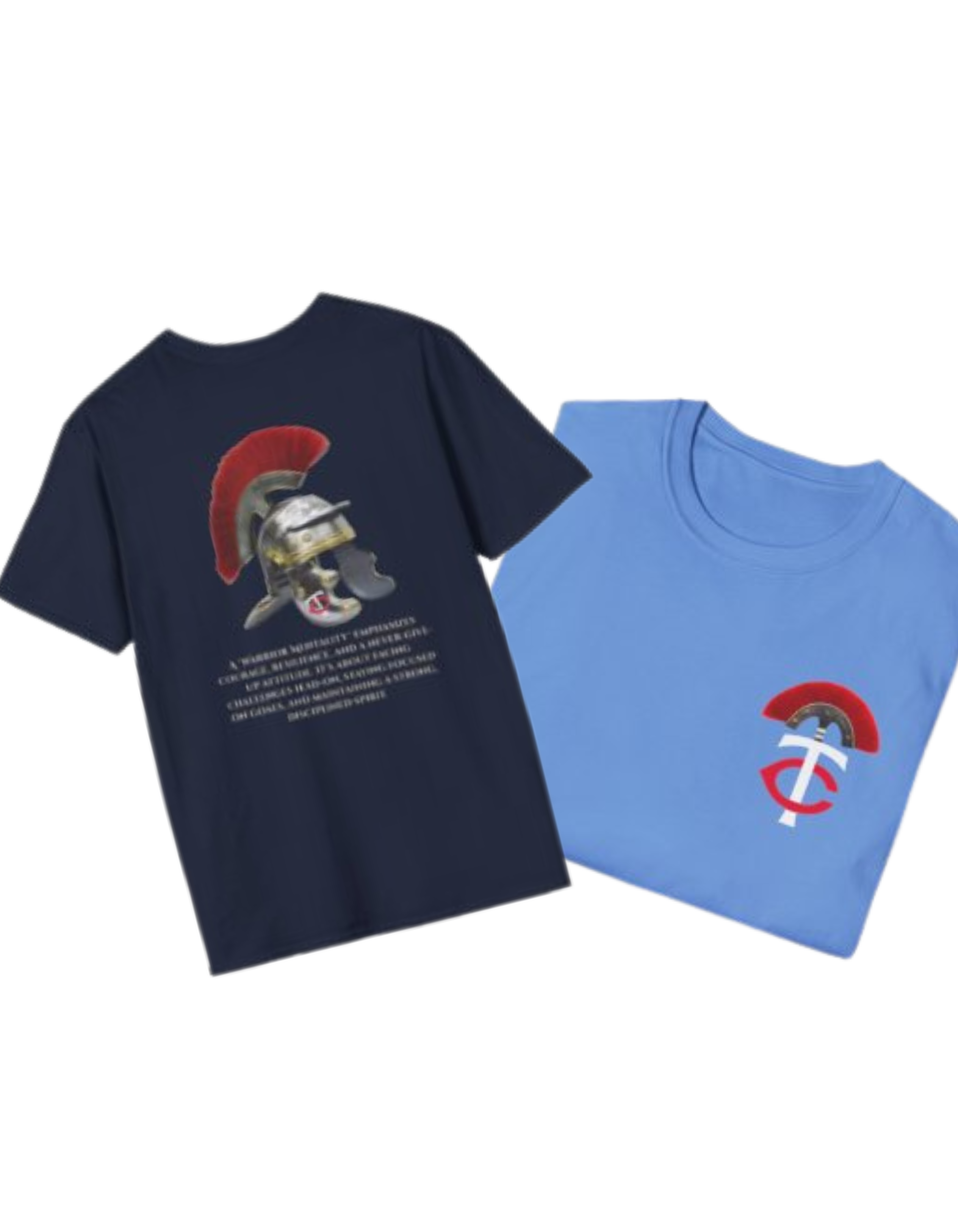 Baseball T-Shirt Twins Baseball Spartan Mentality Home run Helmet