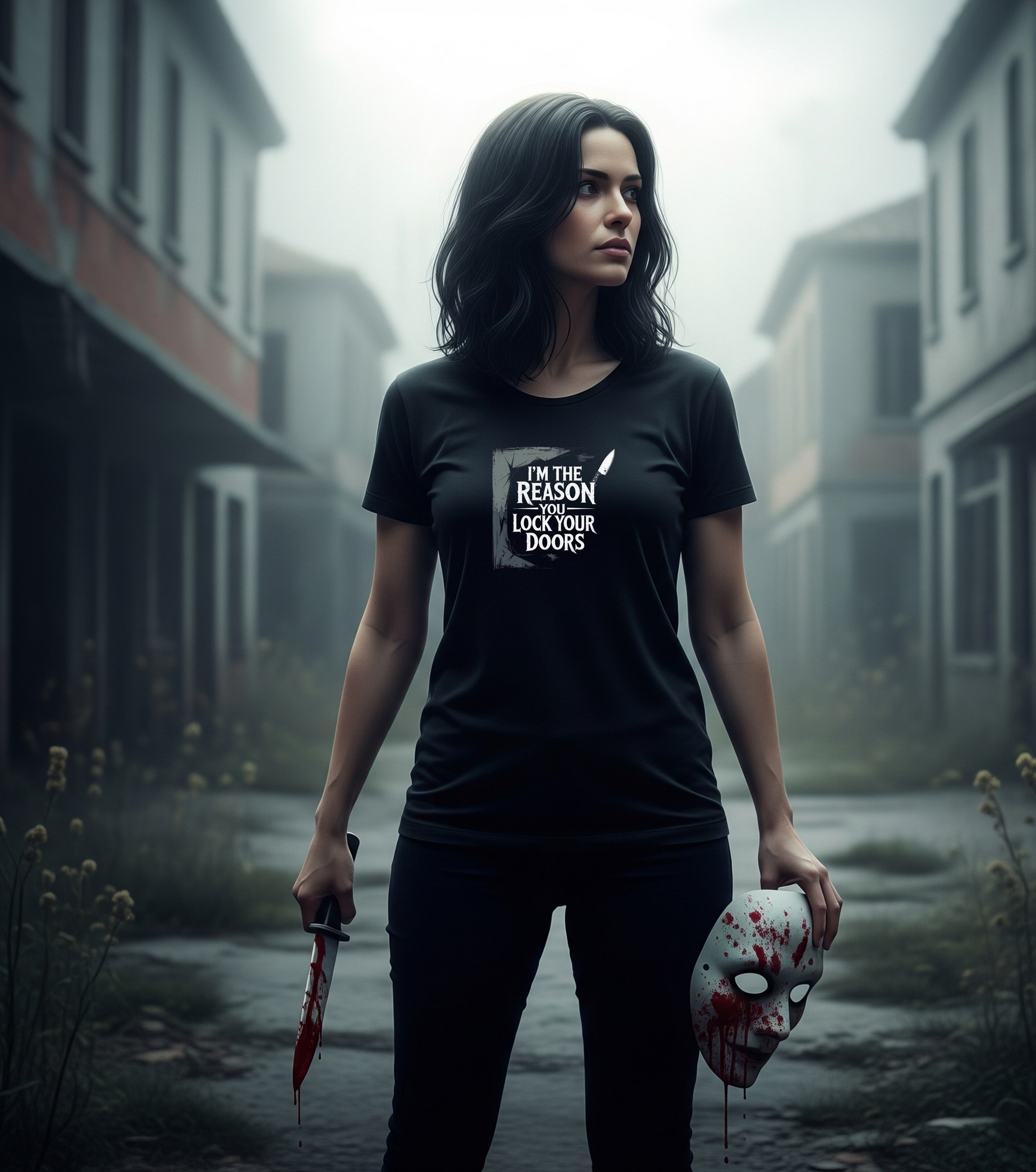 "I’m the Reason You Lock Your Doors" Tee product thumbnail image "I’m the Reason You Lock Your Doors" Tee product thumbnail image