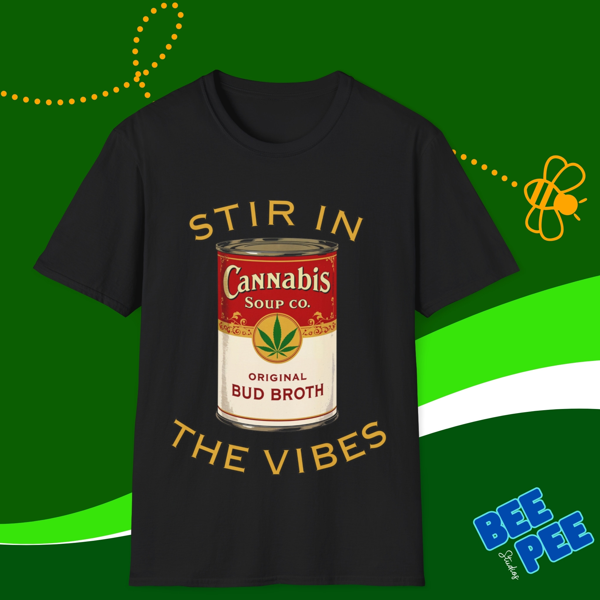 Funny Cannabis Soup Unisex T-Shirt
