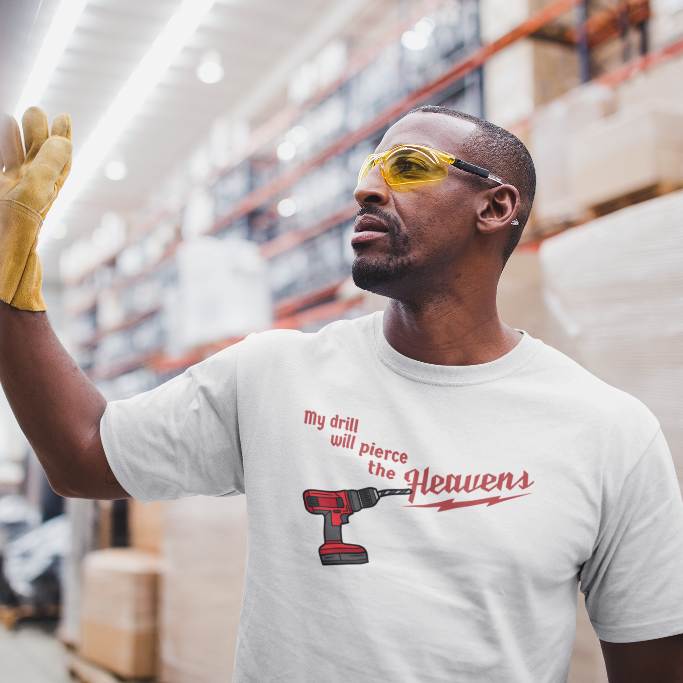 "My Drill Will Pierce the Heavens" Gurren Lagann - Funny T-Shirt product thumbnail image "My Drill Will Pierce the Heavens" Gurren Lagann - Funny T-Shirt product thumbnail image