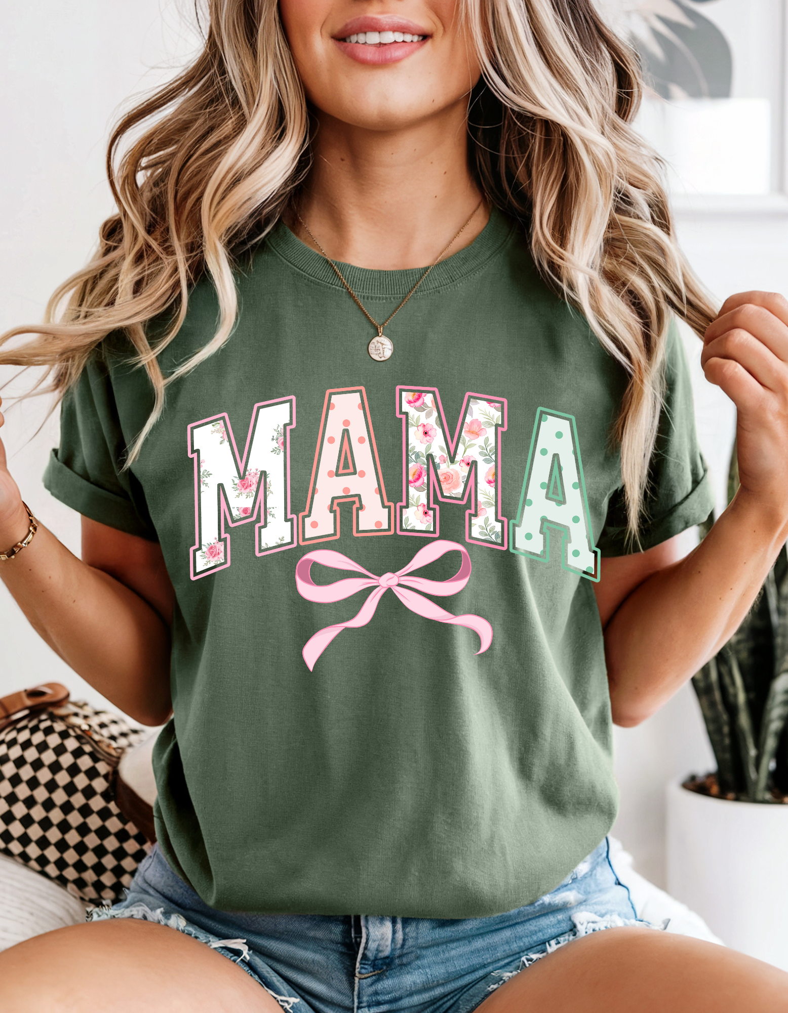 Floral Mama T-Shirt | Comfortable Unisex Tee for Moms | Mother's Day Gift, Mother's Birthday, Family Gatherings, Everyday Wear, Spring [...]