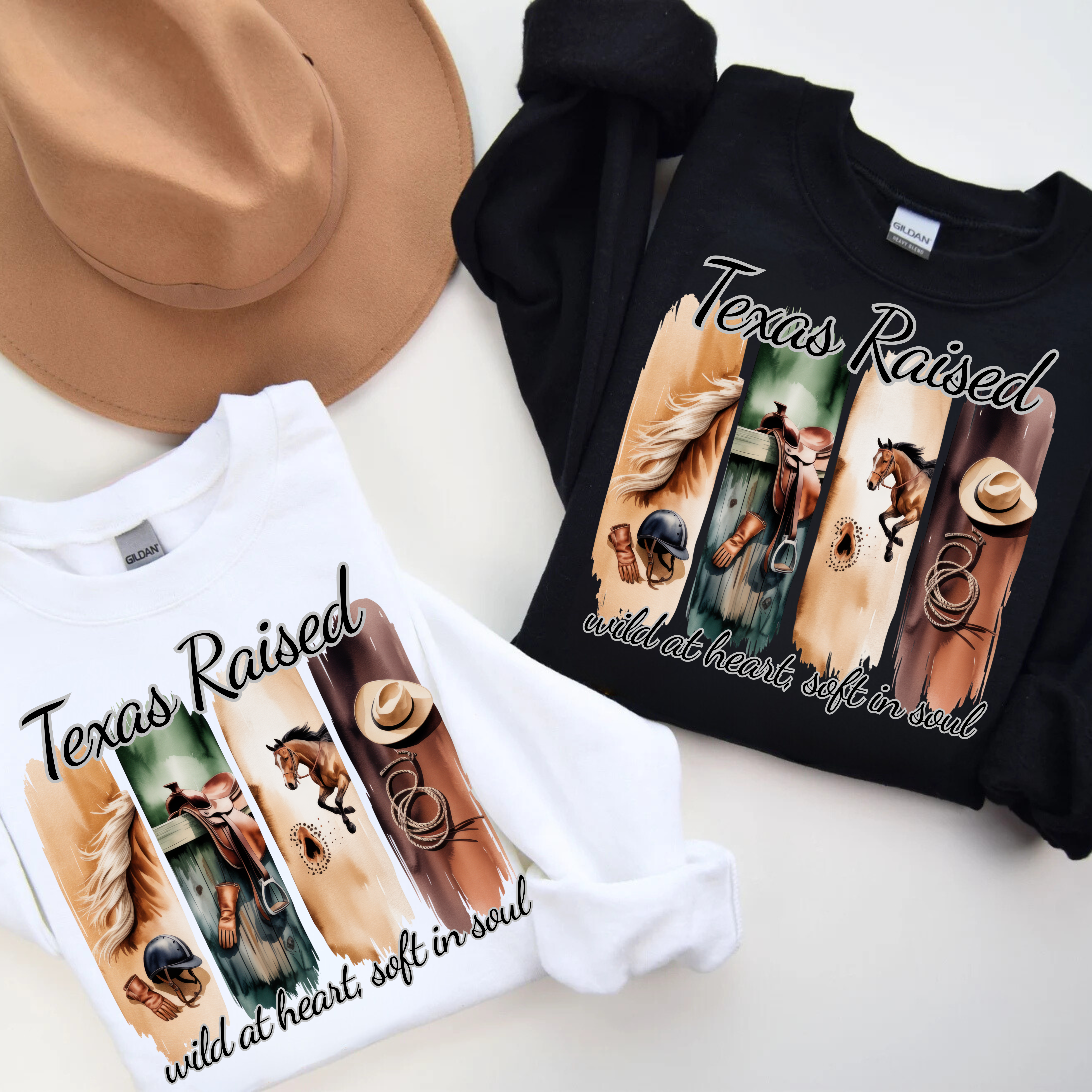 Texas Raised Unisex Tee - Wild at Heart, Cowboy Style, Western Fashion, Gift for Texan Pride, Casual Everyday Wear product thumbnail image Texas Raised Unisex Tee - Wild at Heart, Cowboy Style, Western Fashion, Gift for Texan Pride, Casual Everyday Wear product thumbnail image