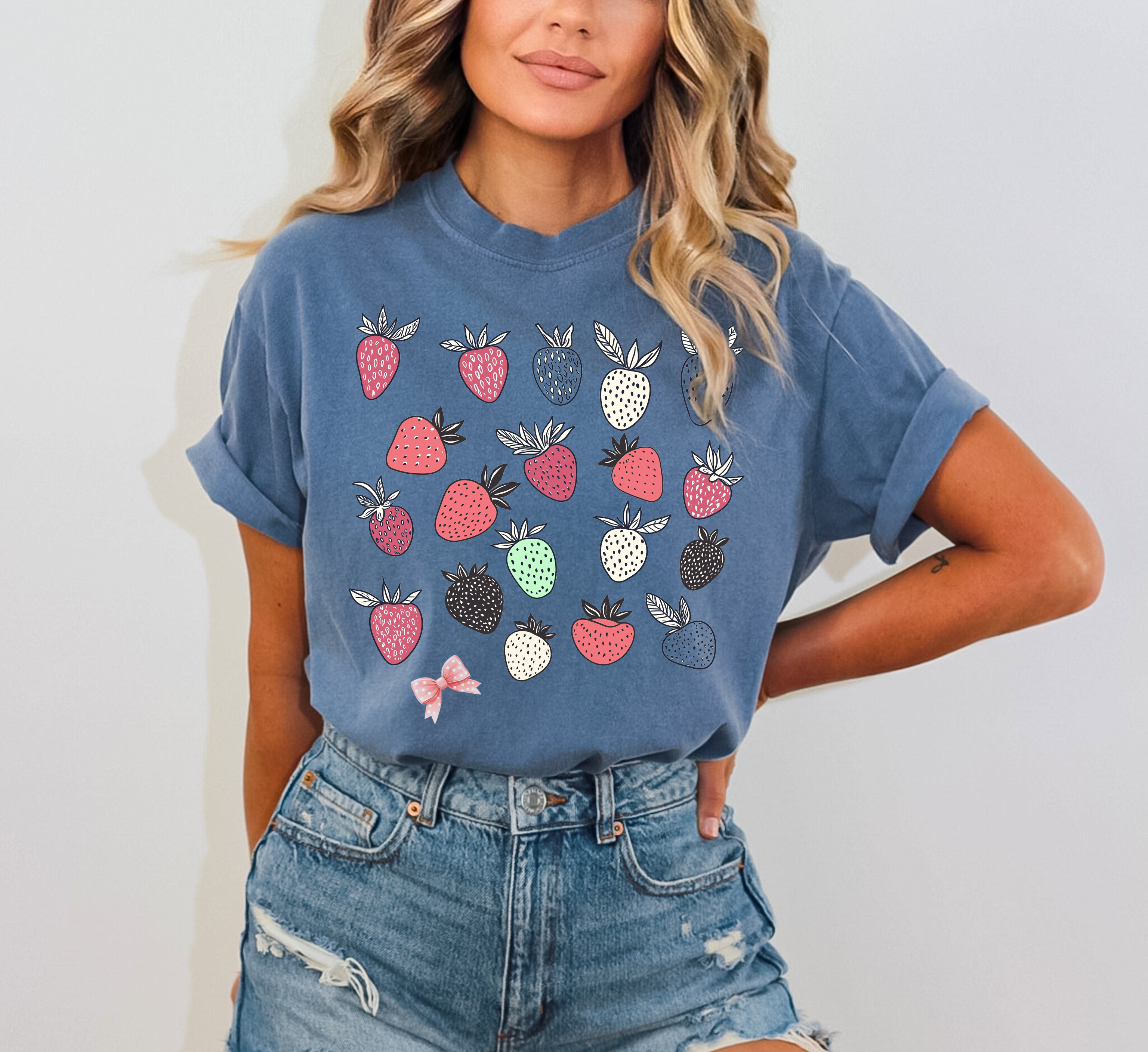 Whimsical Strawberry T-Shirt, Cute Hand-Drawn Fruit Tee, Botanical Berry Shirt, Graphic Garden Lover Gift, Comfort Colors Strawberry Tee product thumbnail image Whimsical Strawberry T-Shirt, Cute Hand-Drawn Fruit Tee, Botanical Berry Shirt, Graphic Garden Lover Gift, Comfort Colors Strawberry Tee product thumbnail image