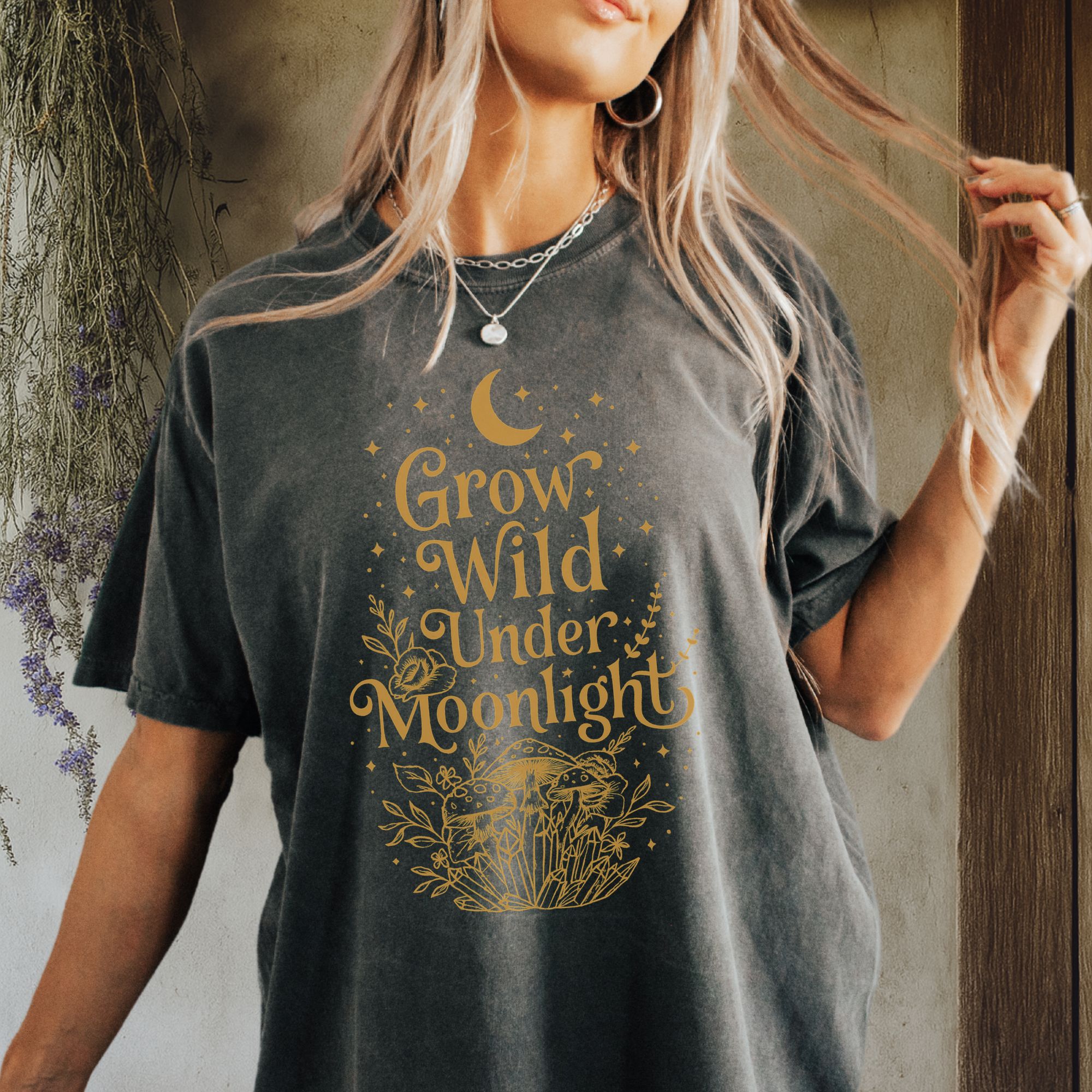 Moonlight Floral T-Shirt product thumbnail image