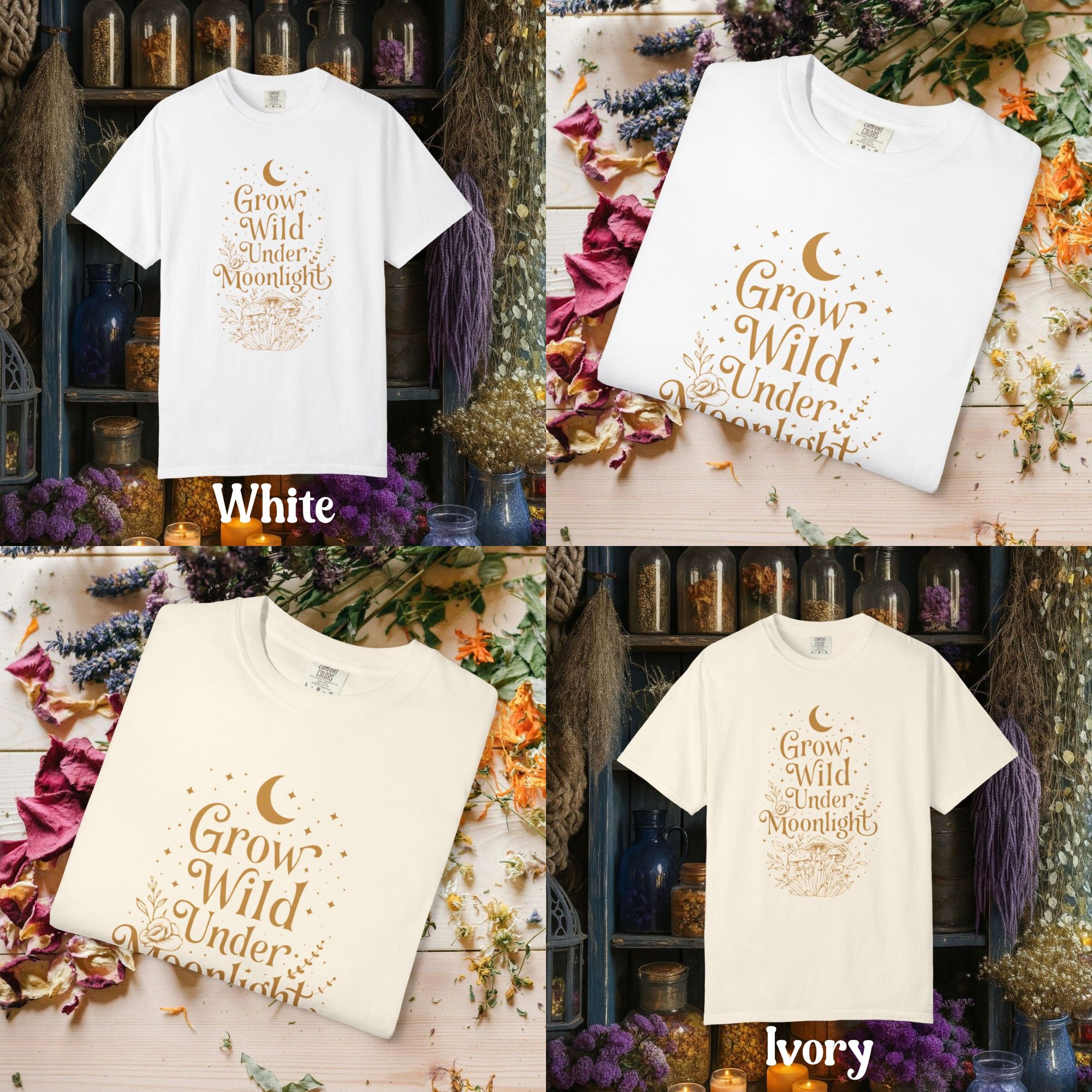 Moonlight Floral T-Shirt product thumbnail image