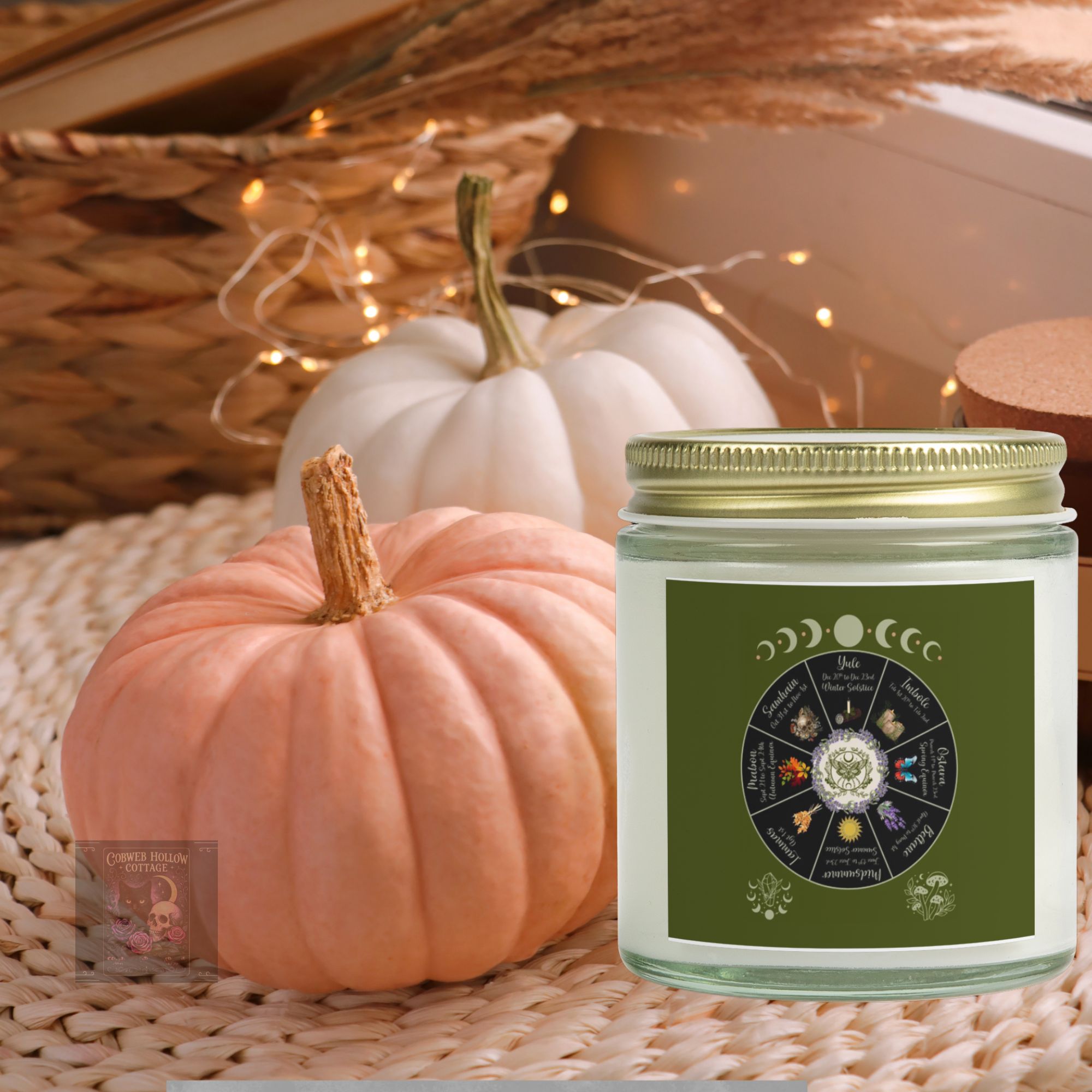 Witch Wheel Candle Scented Candle product thumbnail image