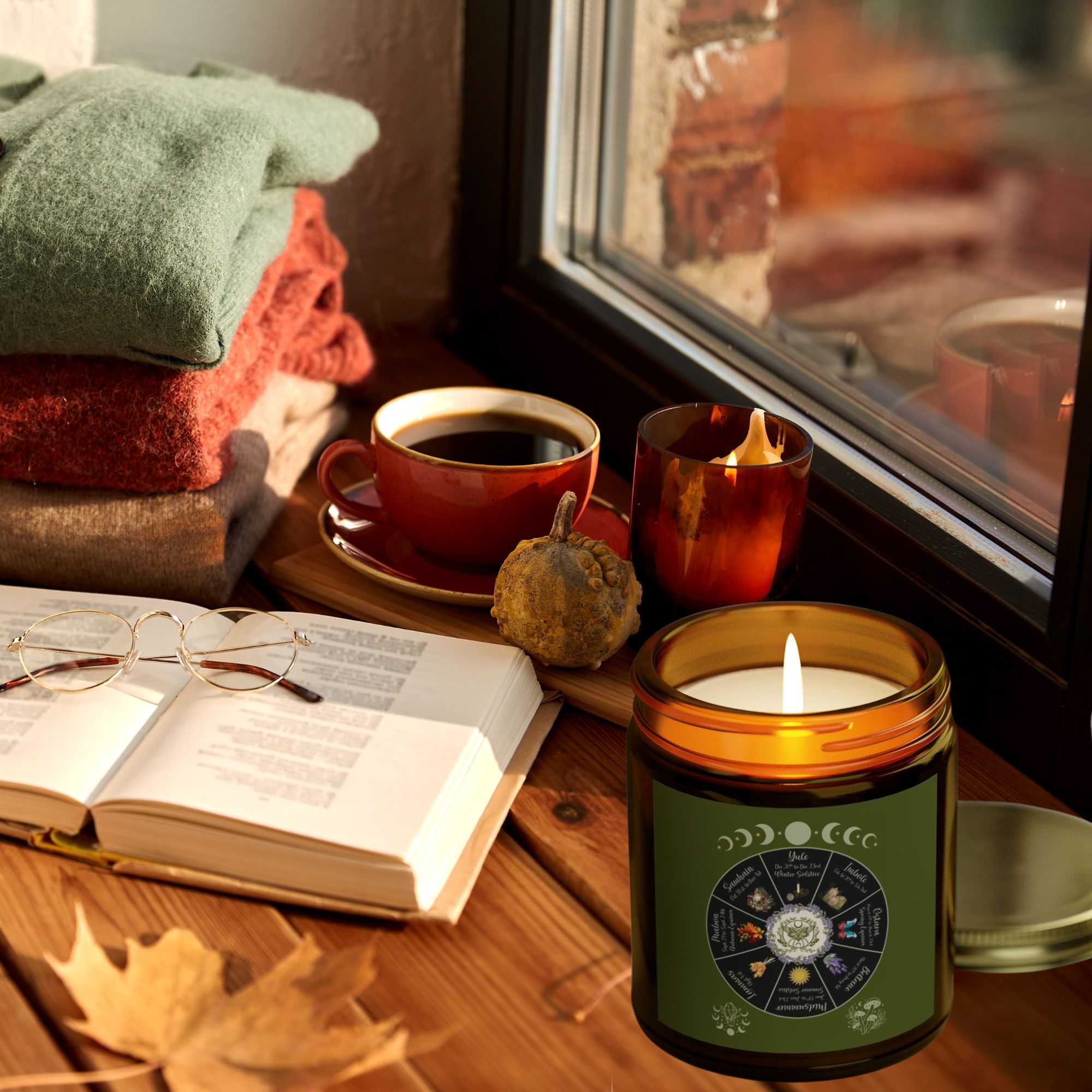 Witch Wheel Candle Scented Candle product thumbnail image