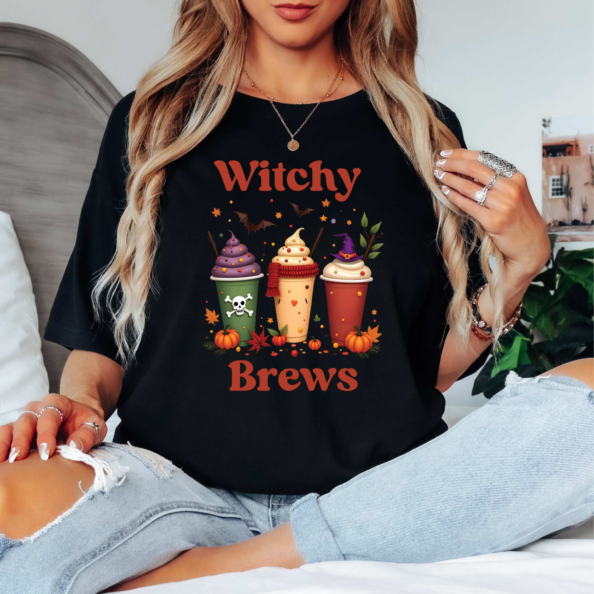 Witchy Brews T-Shirt product thumbnail image