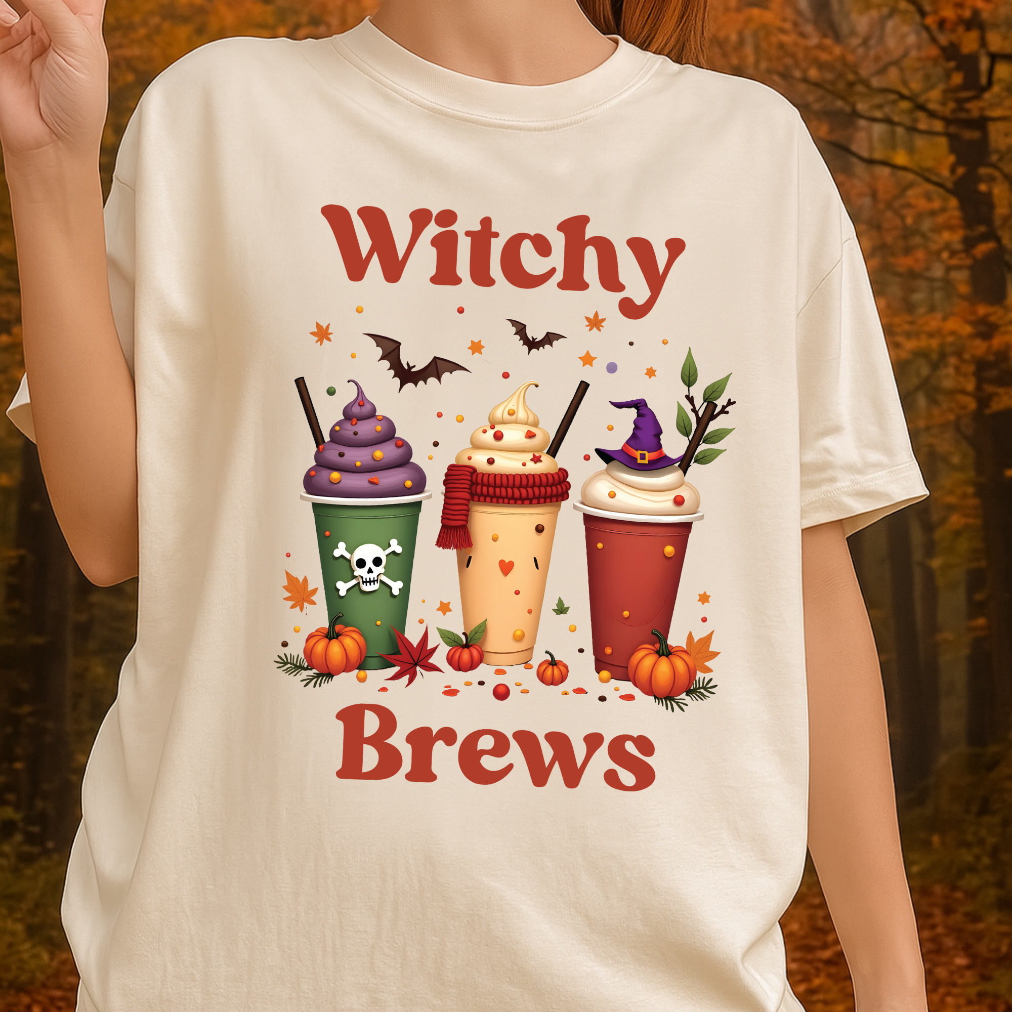 Witchy Brews T-Shirt product thumbnail image
