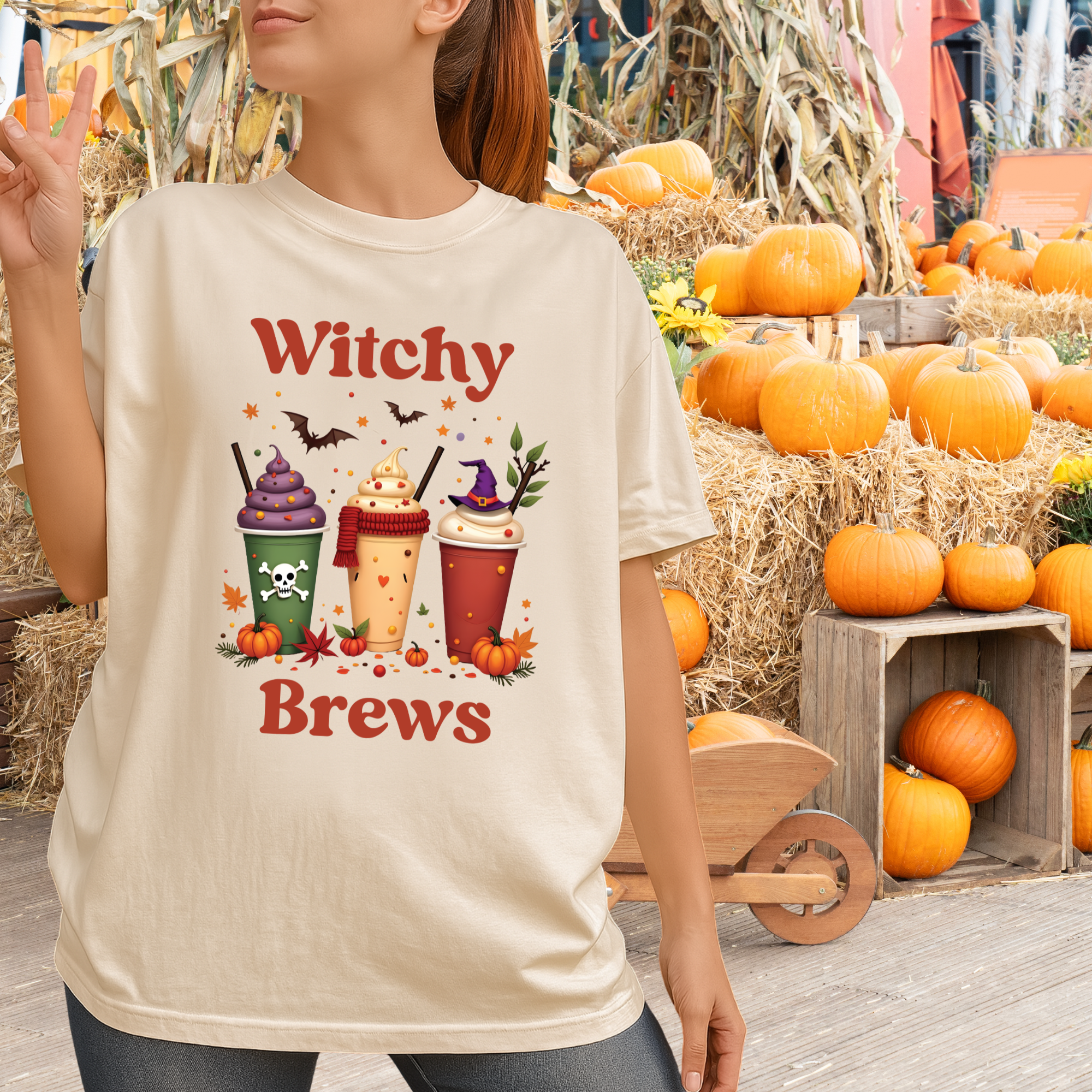 Witchy Brews T-Shirt product thumbnail image