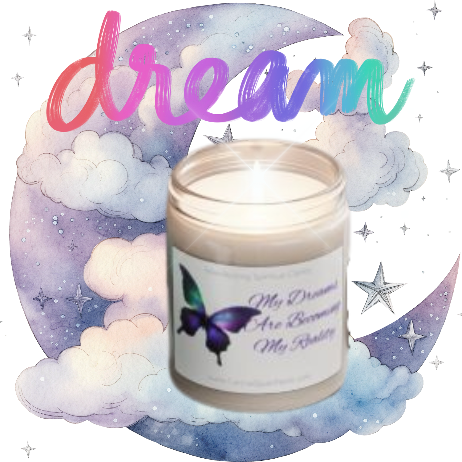 Candle Carma Candle Manifesting 9oz Scented Candle, Soy Candle, Gifts for Men and Women, Aromatherapy Candle, Home Decor, Meditation Candle