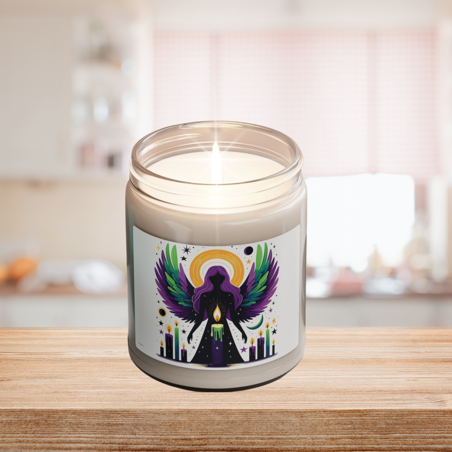 Mystical Guardian Soy Candle - Aromatherapy Candle, Relaxation Gift, Magical Home Decor, Perfect for Meditation, Rituals product thumbnail image Mystical Guardian Soy Candle - Aromatherapy Candle, Relaxation Gift, Magical Home Decor, Perfect for Meditation, Rituals product thumbnail image
