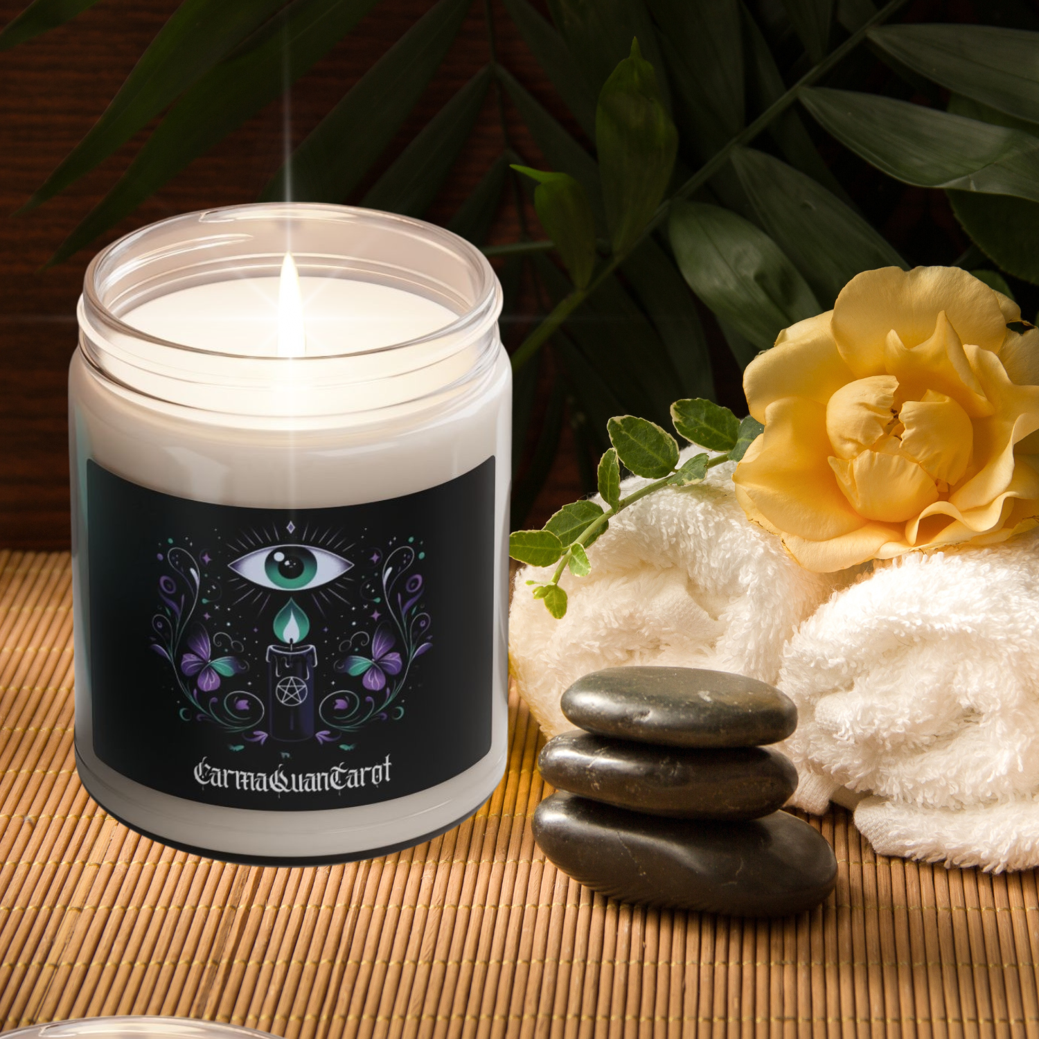 Candle Rituals by CarmaQuanTarot Infused Flames for Every Intention product thumbnail image Candle Rituals by CarmaQuanTarot Infused Flames for Every Intention product thumbnail image
