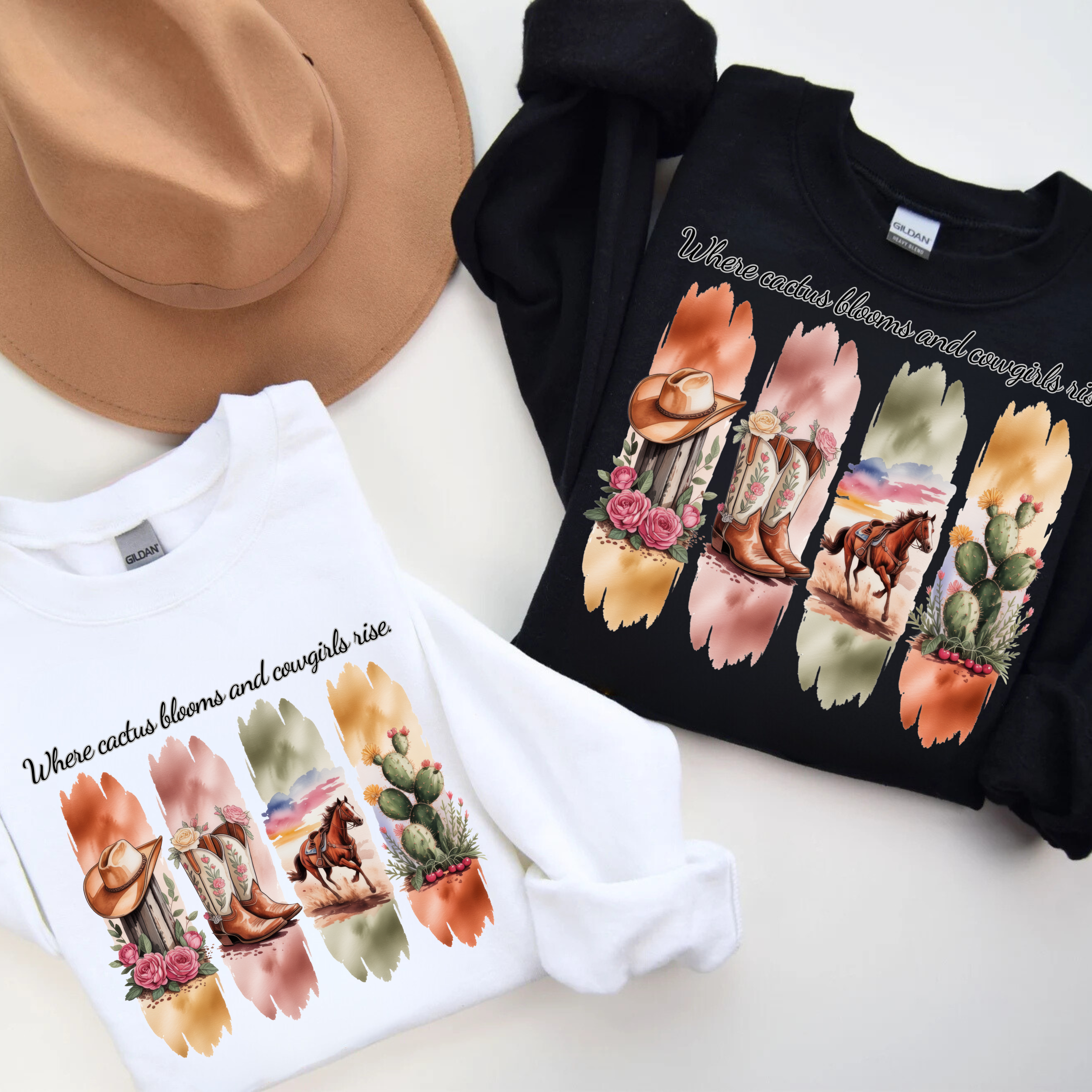 Desert Dreamer Tee - Where Cactus Blooms and Cowboys Ride, Unisex T-Shirt, Western Style, Gifts for Nature Lovers, Casual Wear, Summer [...] product thumbnail image