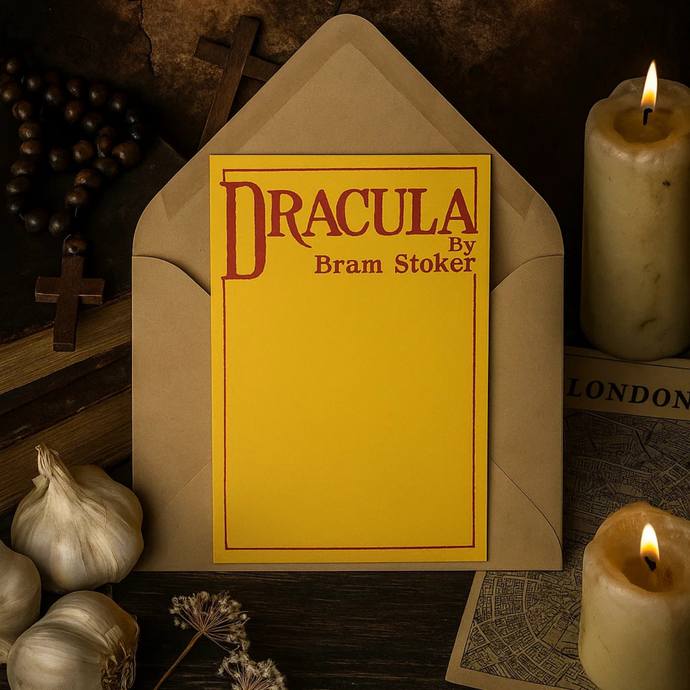 Dracula 1897 Postcard Set / First Edition Paper Relics + Augmented Reality Dracula 1897 Postcard Set / First Edition Paper Relics + Augmented Reality
