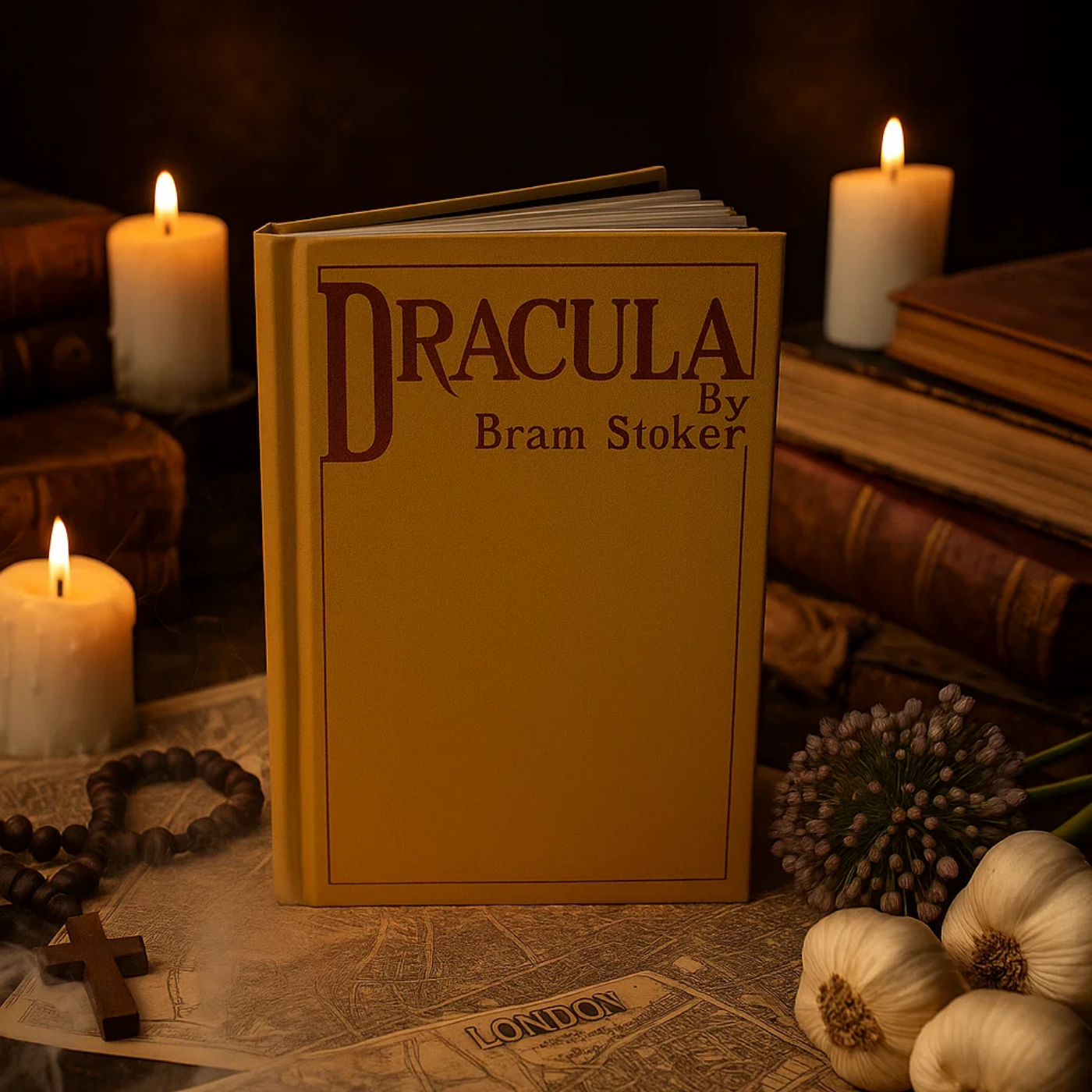 Dracula 1897 Hardcover Journal / First Edition Relic + Augmented Reality