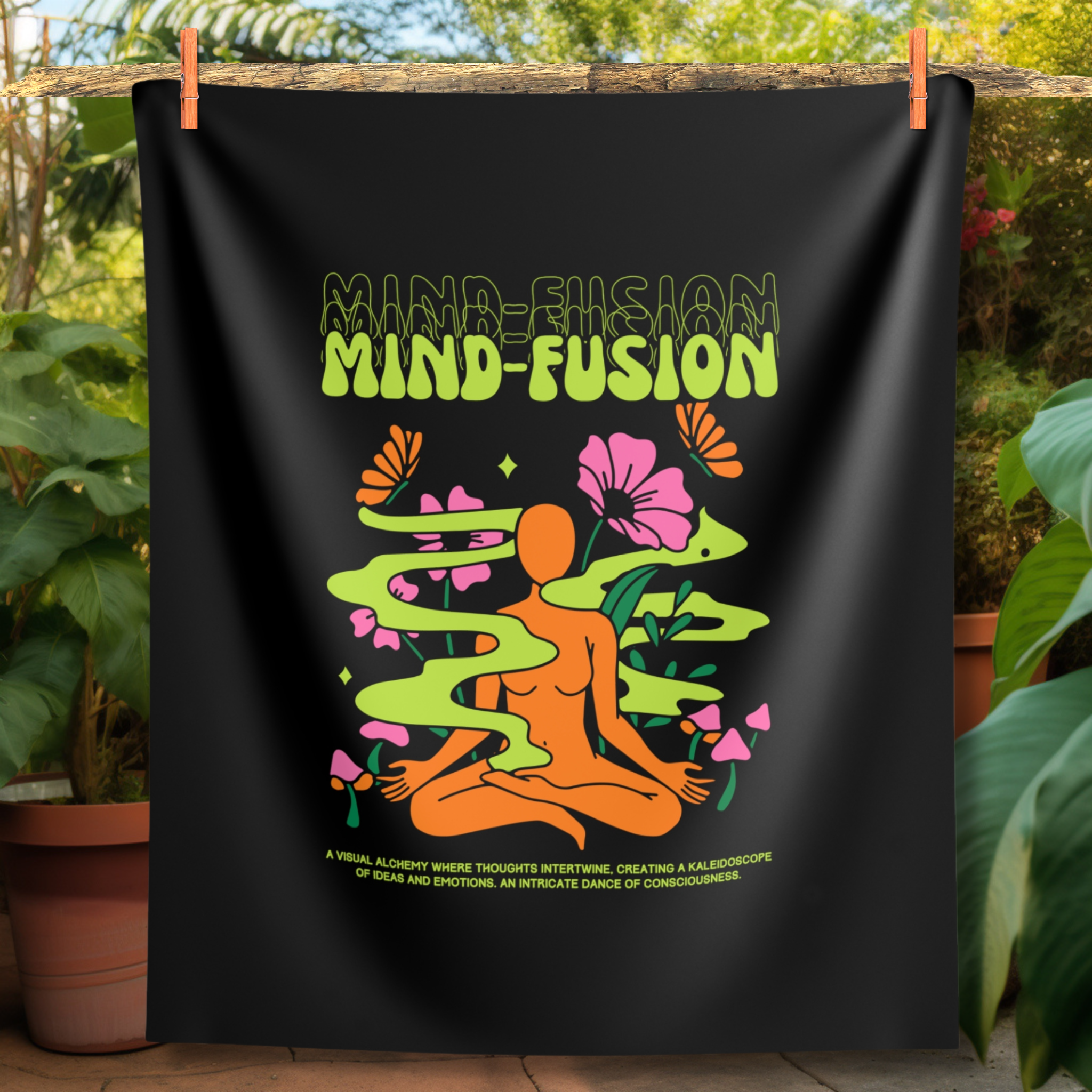 DMB Mind Fusion Wall Tapestry - Perfect For Your Gorge Campsite!
