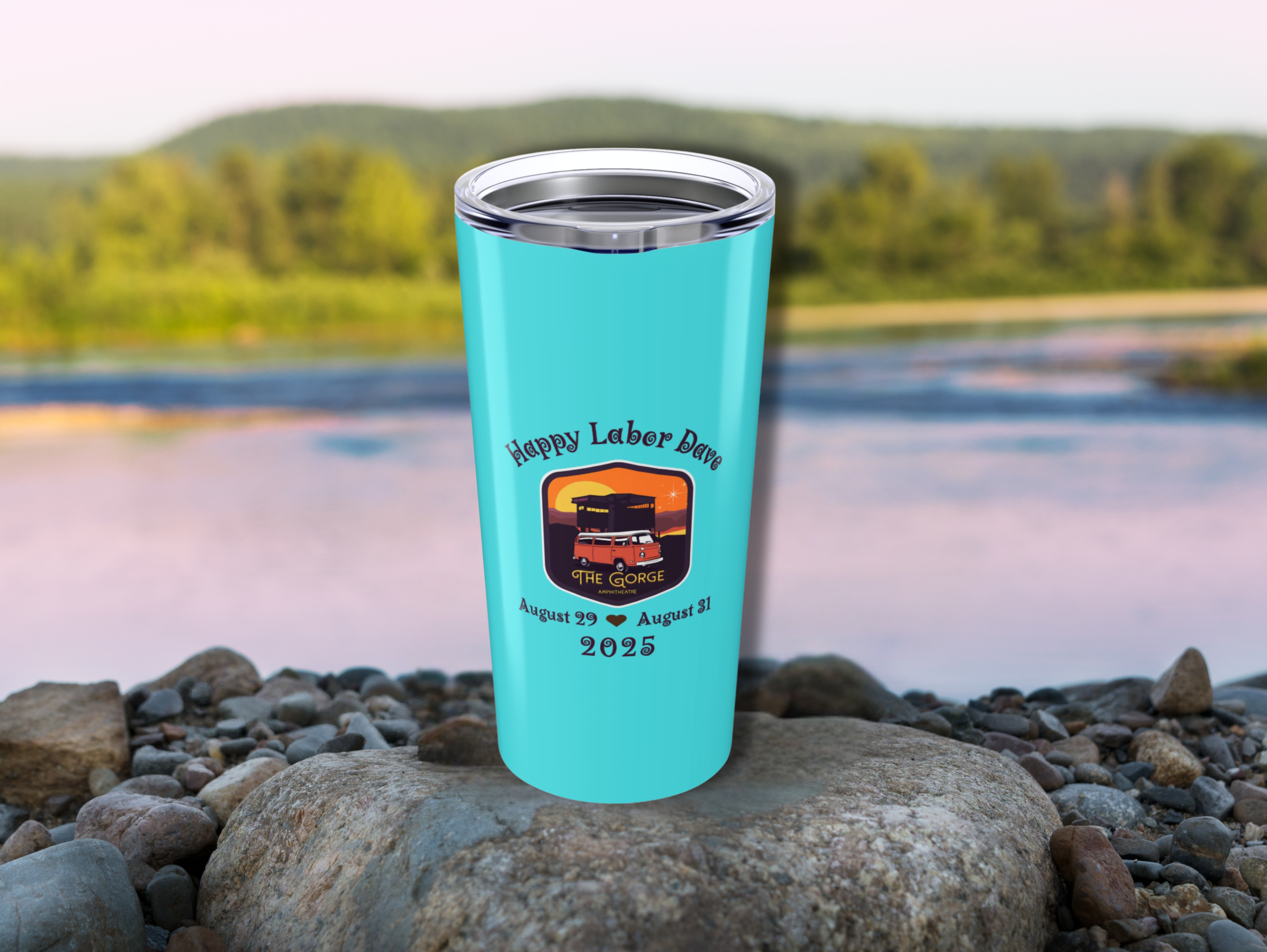 The Gorge 2025 Stainless Steel Tumbler – Labor Dave Edition