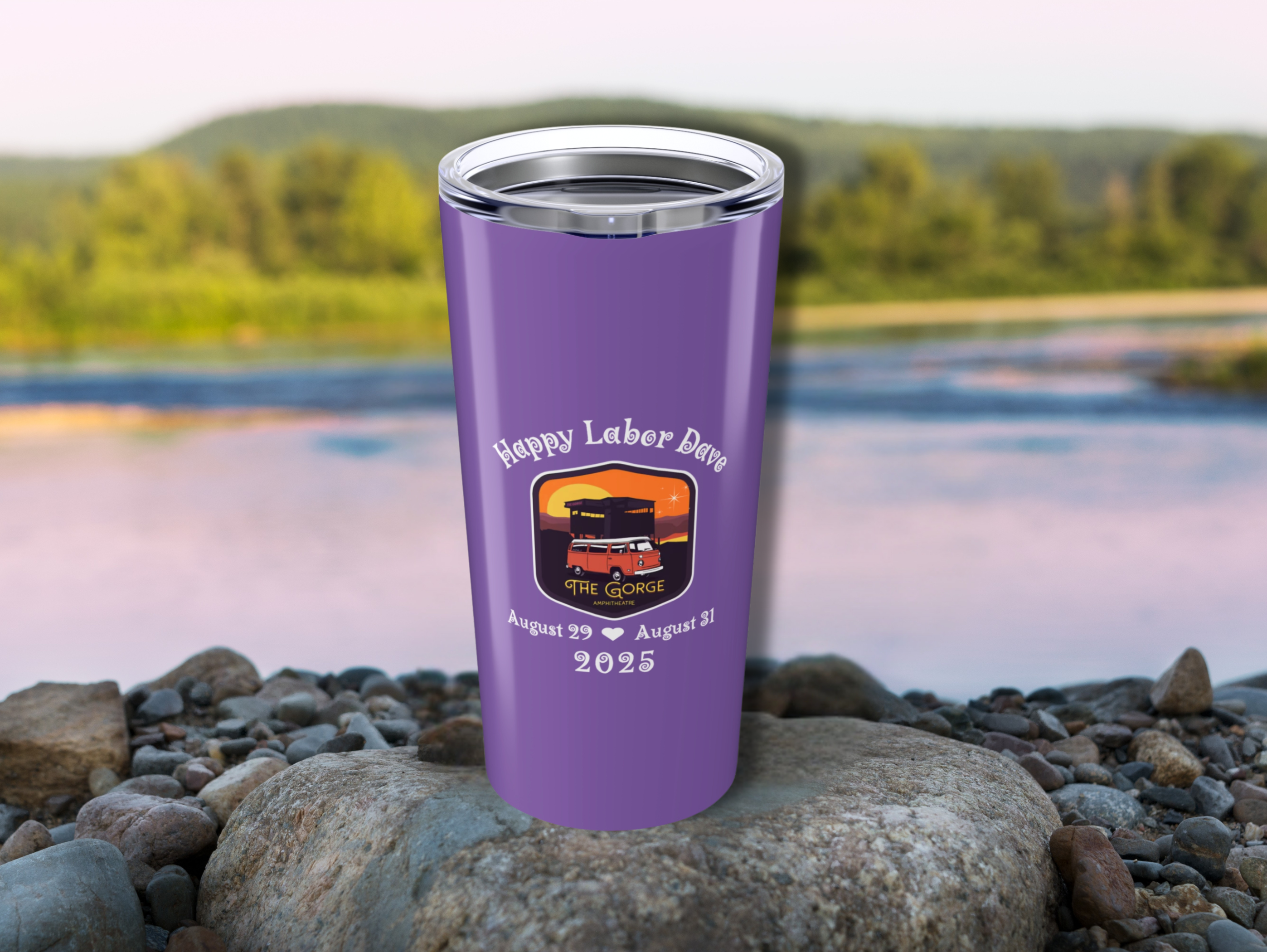 The Gorge 2025 Stainless Steel Tumbler – Labor Dave Edition