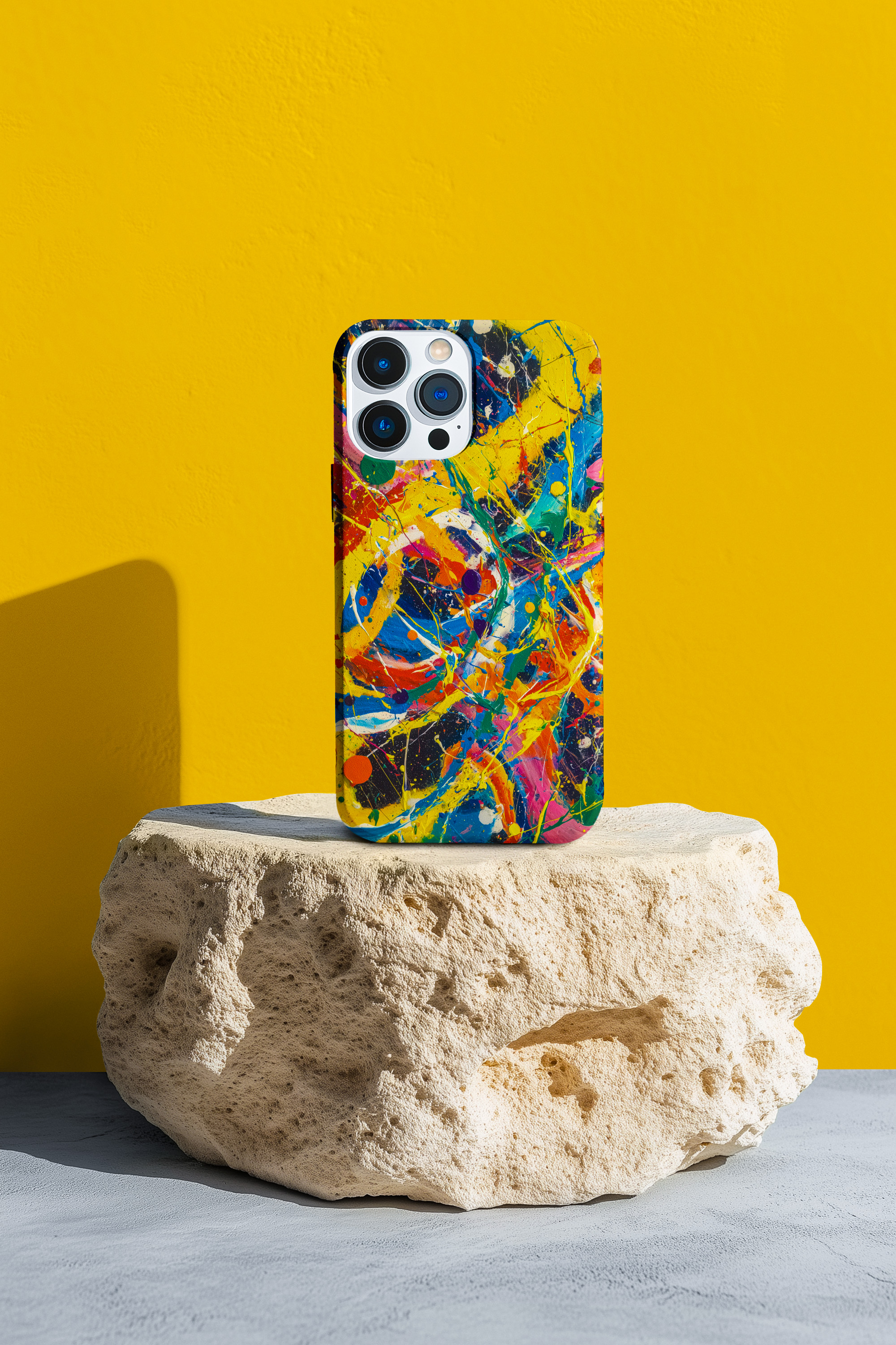 Oil Paint Splatter "Electric Chaos" Expressionism - Abstract Energy Tough Phone Case product thumbnail image Oil Paint Splatter "Electric Chaos" Expressionism - Abstract Energy Tough Phone Case product thumbnail image