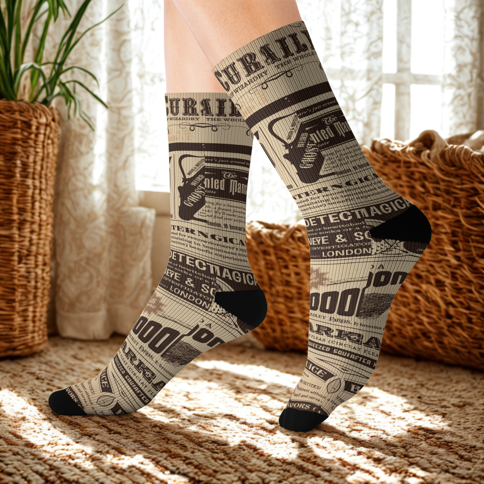 Spell Bound Sublimation Socks product thumbnail image