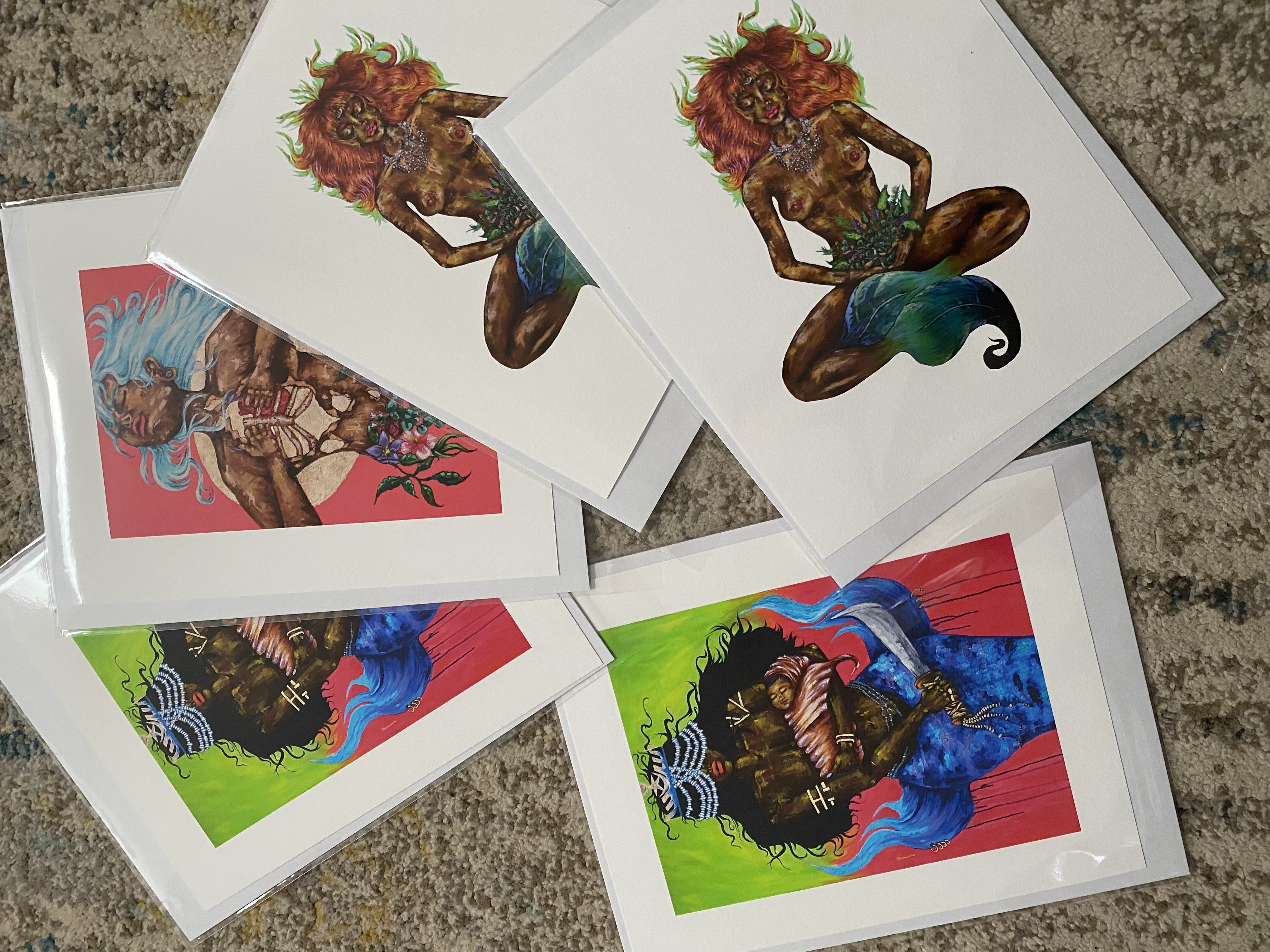 "MOTHER EARTH" Goddess Art Print, Inspirational Wall Decor, Bohemian Home Art, Nature Lover Gift, Unique Passepartout Framed Artwork product thumbnail image "MOTHER EARTH" Goddess Art Print, Inspirational Wall Decor, Bohemian Home Art, Nature Lover Gift, Unique Passepartout Framed Artwork product thumbnail image