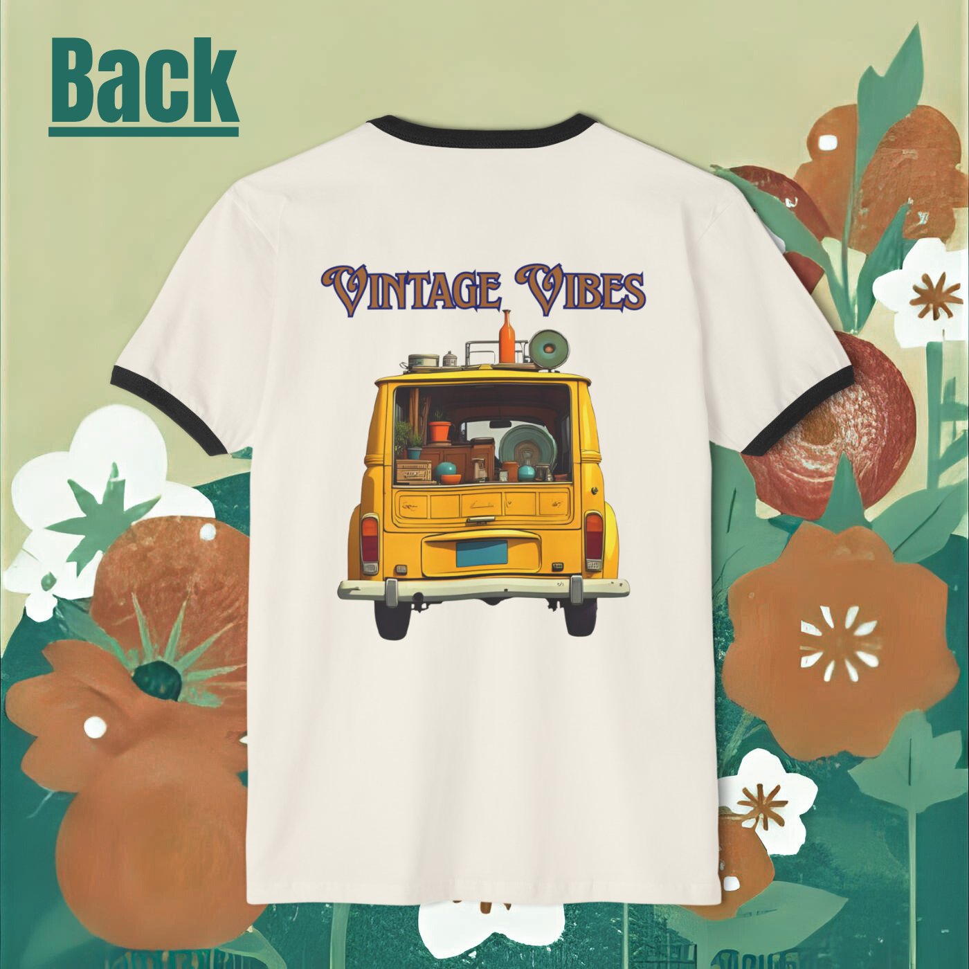 Vintage Vibes Unisex Cotton Ringer T-Shirt, Retro Camper Tee, Cool Stuff Collector Shirt, Gift for Vintage Lovers, Casual Summer Wear product thumbnail image Vintage Vibes Unisex Cotton Ringer T-Shirt, Retro Camper Tee, Cool Stuff Collector Shirt, Gift for Vintage Lovers, Casual Summer Wear product thumbnail image