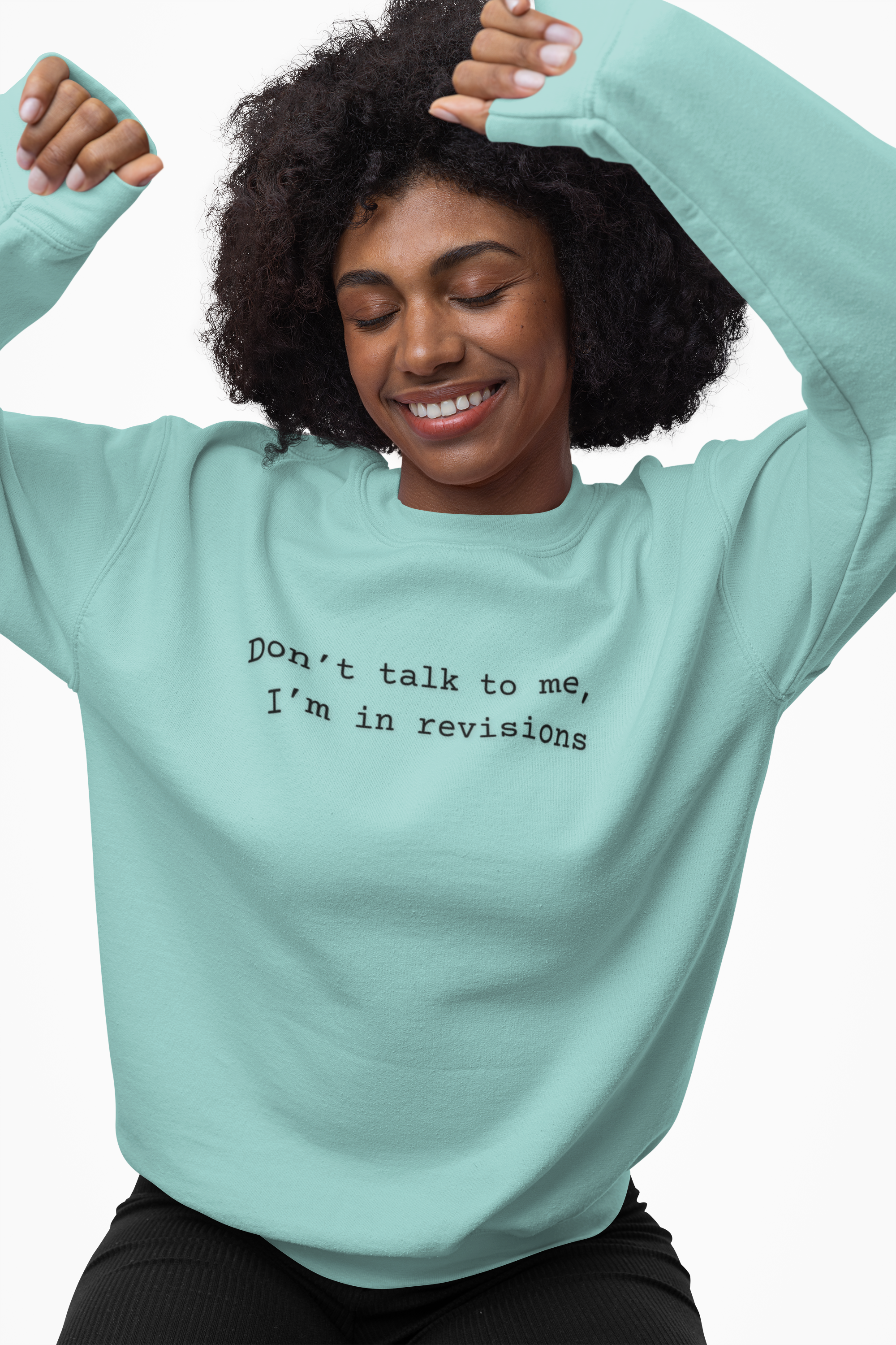 Creative Comfort Sweatshirt - Perfect for Writers, Cozy Nights, Revisions, Gift for Authors