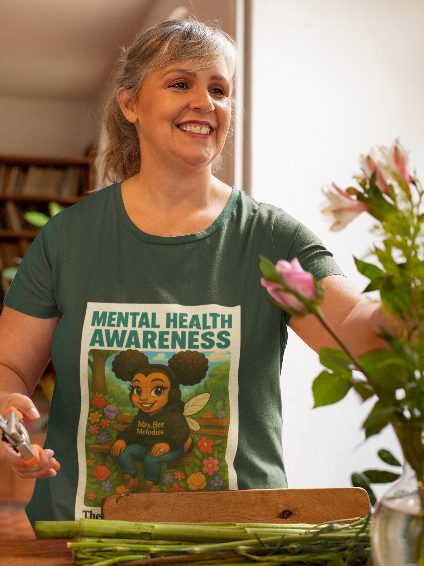 "Unisex 'Mental Health Matters' Tee – The Mind is a Beautiful Thing product thumbnail image "Unisex 'Mental Health Matters' Tee – The Mind is a Beautiful Thing product thumbnail image