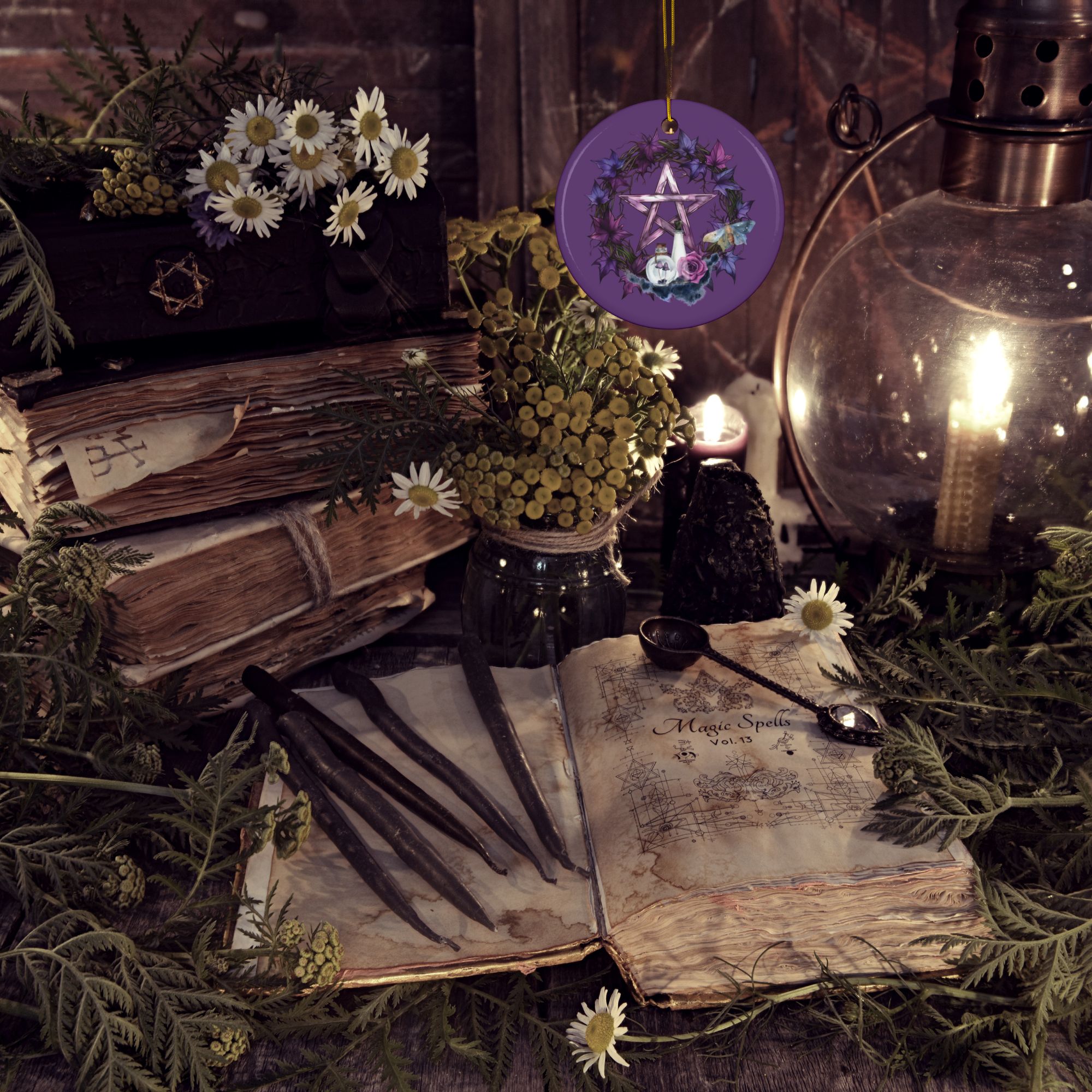 Witches Altar Charm Ornament product thumbnail image Witches Altar Charm Ornament product thumbnail image